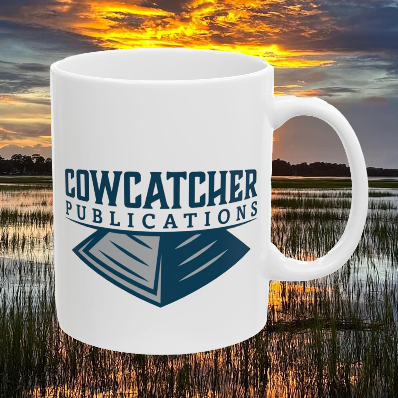COWCATCHER Publications Ceramic Mug, (11oz, 15oz)