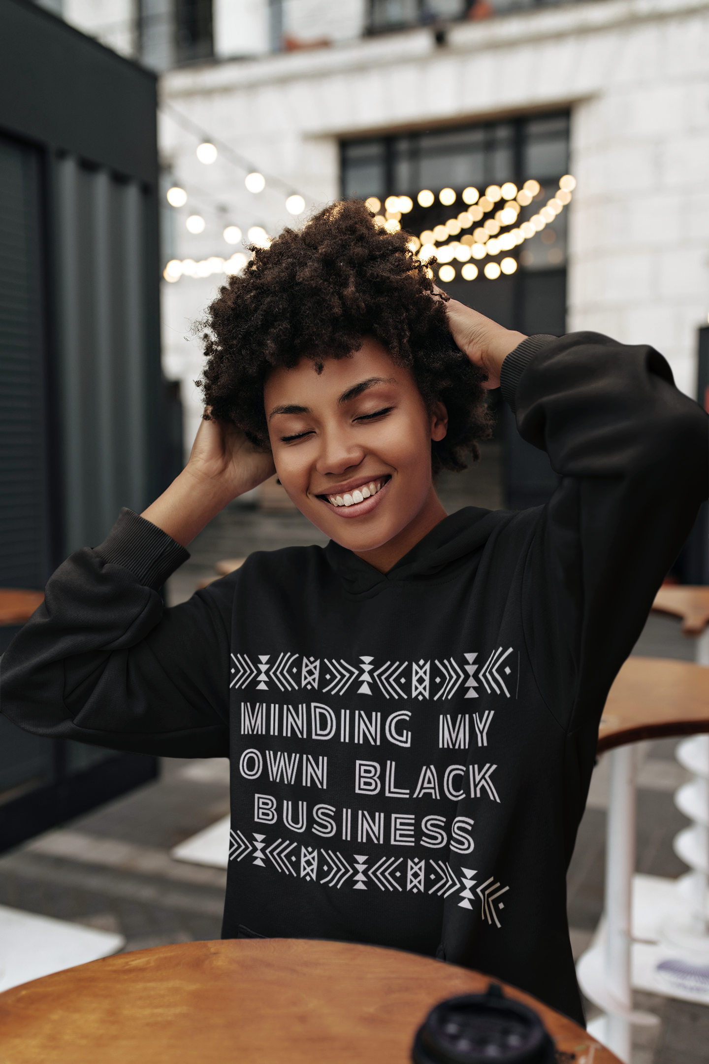 Unisex MMOBB - Black Business Hoodie product thumbnail image