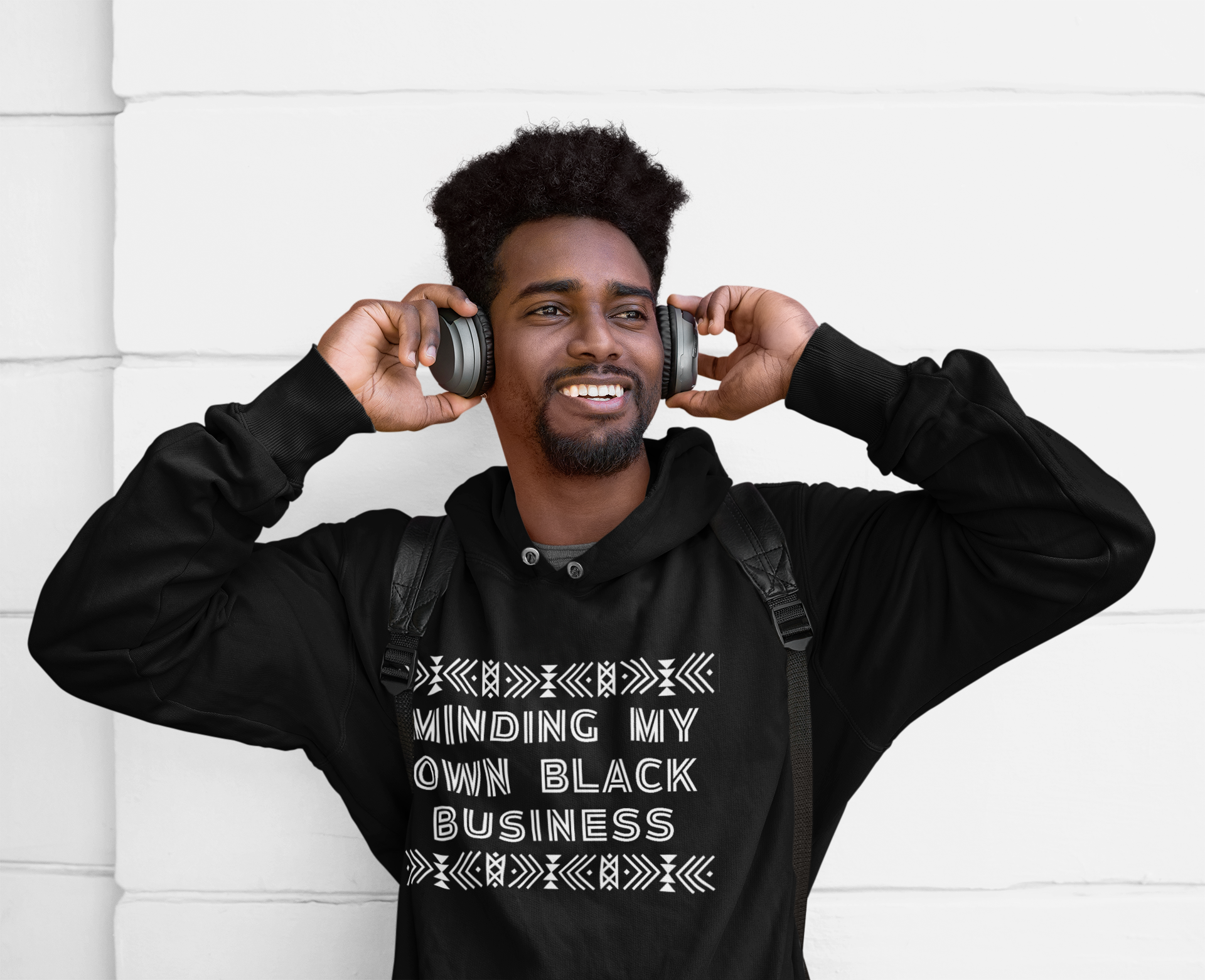 Unisex MMOBB - Black Business Hoodie product thumbnail image