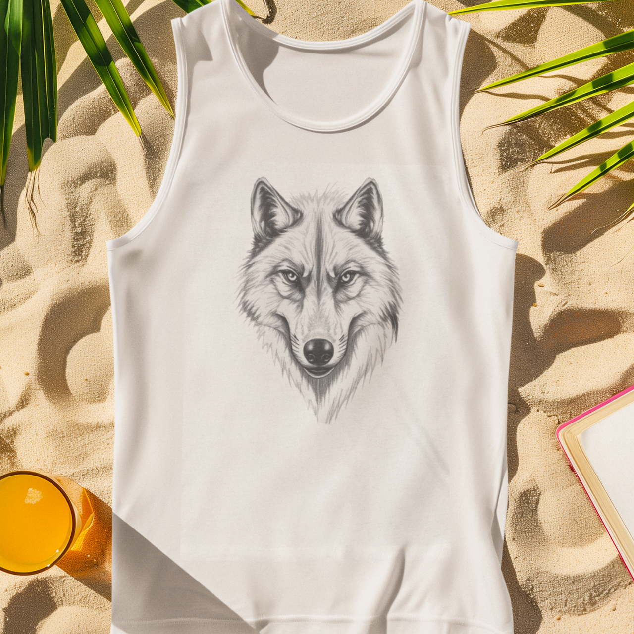 Wild Spirit Unisex Jersey Tank, Nature Lover's Tee, Bohemian Style Top, Festival Attire, Summer Adventure Wear, Graphic Tank product thumbnail image