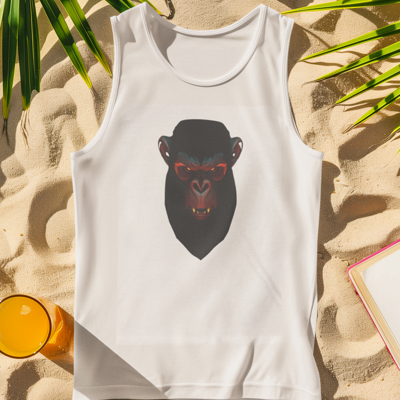 Wild Spirit Unisex Jersey Tank, Nature Lover's Tee, Bohemian Style Top, Festival Attire, Summer Adventure Wear, Graphic Tank product thumbnail image