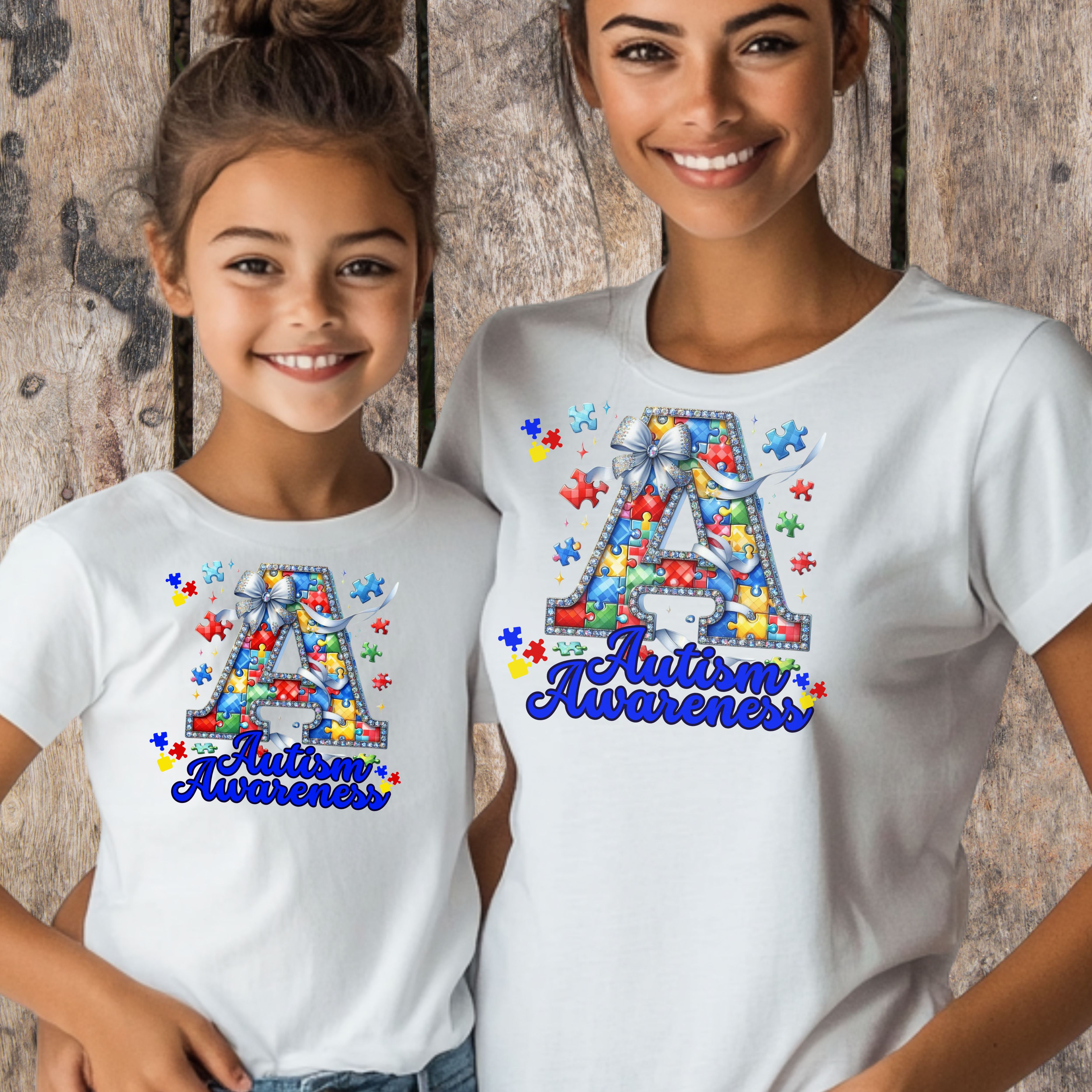 Autism Awareness Unisex Heavy Cotton Tee - Colorful Puzzle Design product thumbnail image Autism Awareness Unisex Heavy Cotton Tee - Colorful Puzzle Design product thumbnail image