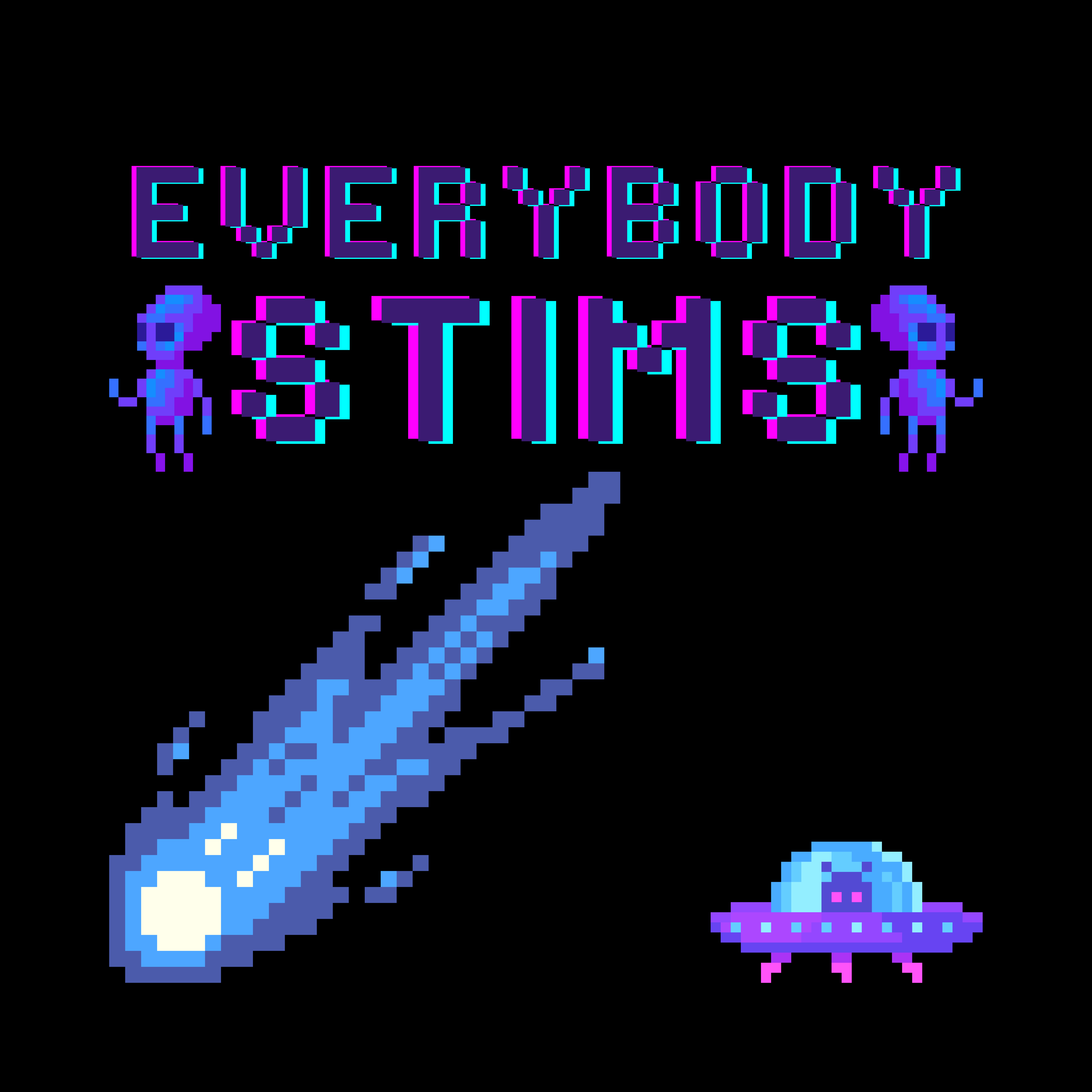 Every-Stim Black Coffee Mug – 11oz &amp; 15oz – Fun Space-Themed Design for Gamers &amp; Science Fiction Fans product thumbnail image
