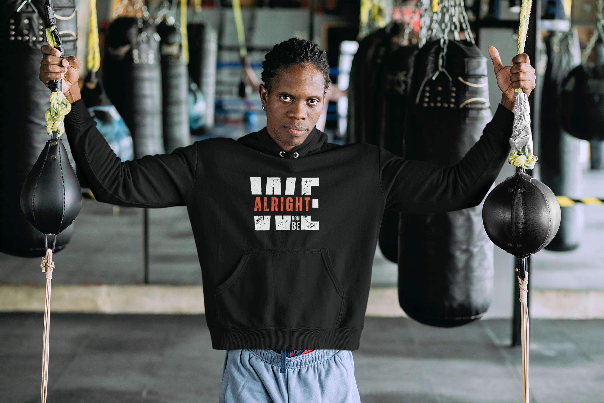 Unisex "We Gon Be Alright" - Inspirational Statement Hoodie product thumbnail image