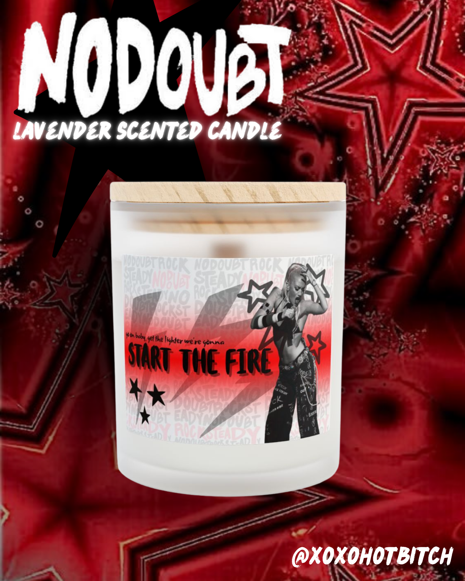 rock steady start the fire candle product thumbnail image rock steady start the fire candle product thumbnail image