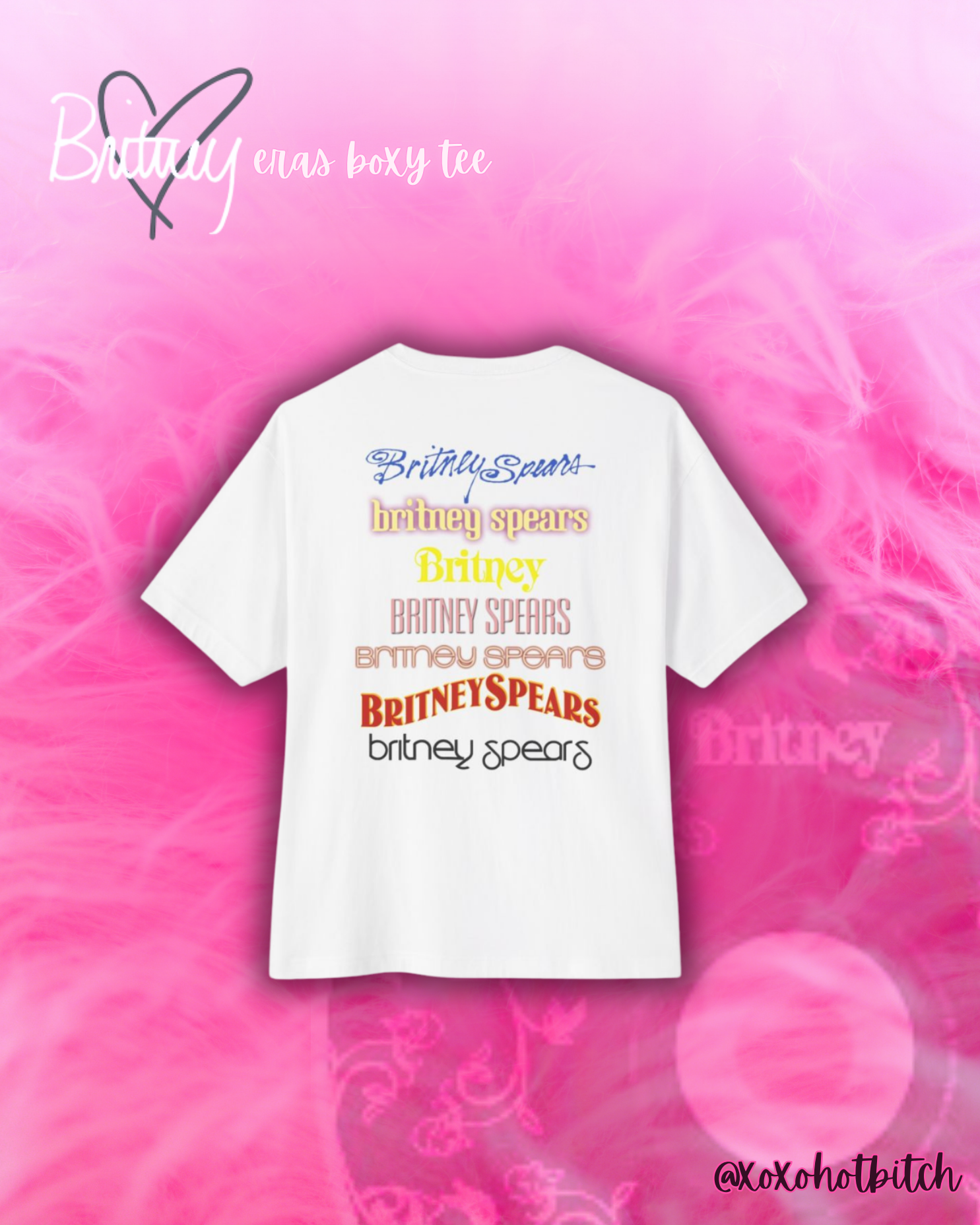 britney eras boxy tee britney eras boxy tee