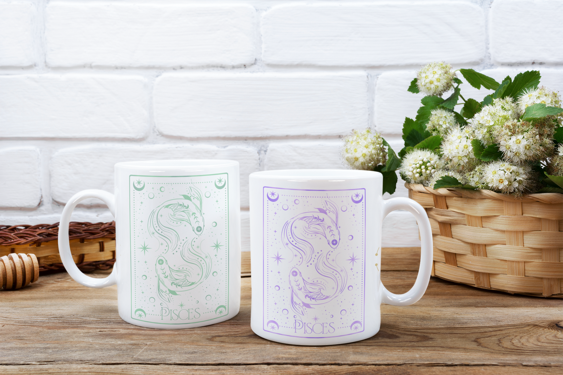 Celestial Pisces Mug product thumbnail image Celestial Pisces Mug product thumbnail image