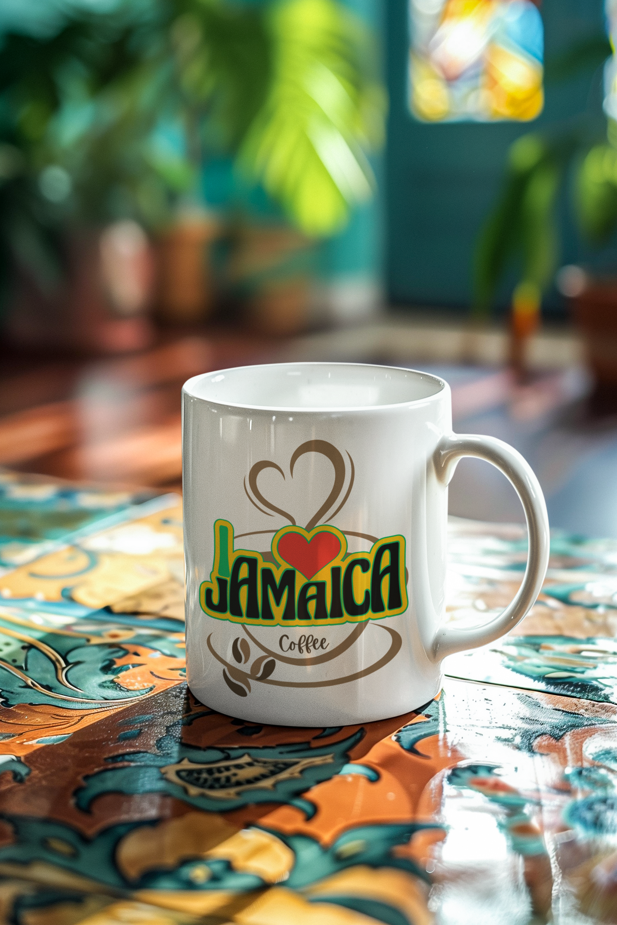 I Love Jamaica Coffee Mug product thumbnail image