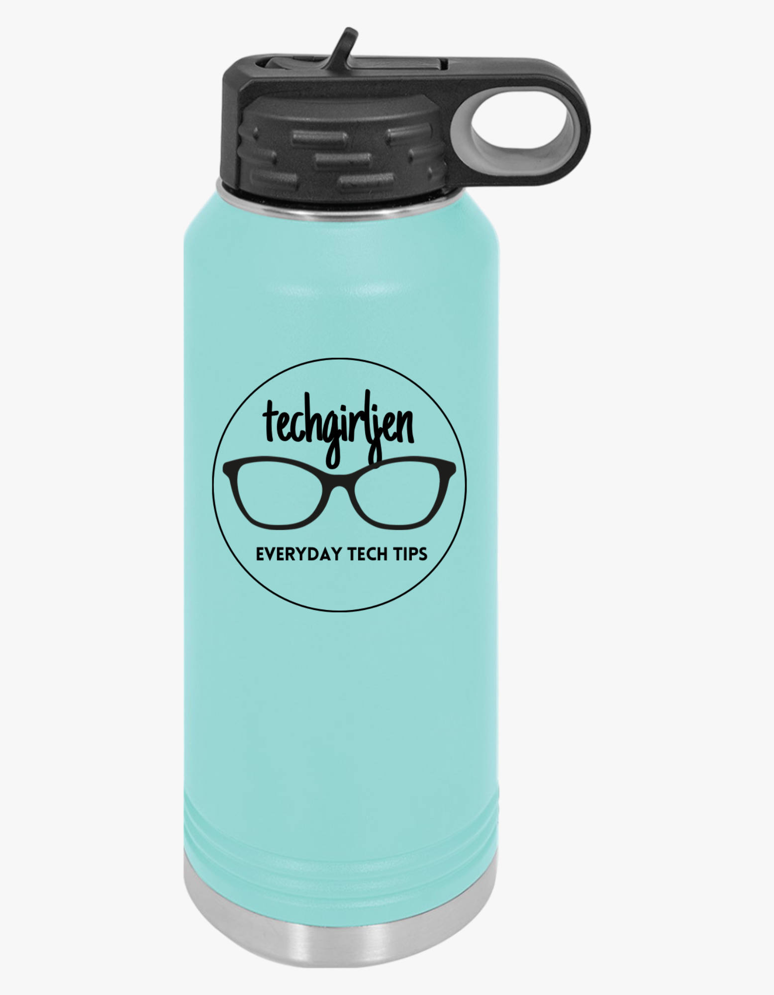 techgirljen Water Bottle - 32oz Reusable Hydration Flask product thumbnail image techgirljen Water Bottle - 32oz Reusable Hydration Flask product thumbnail image