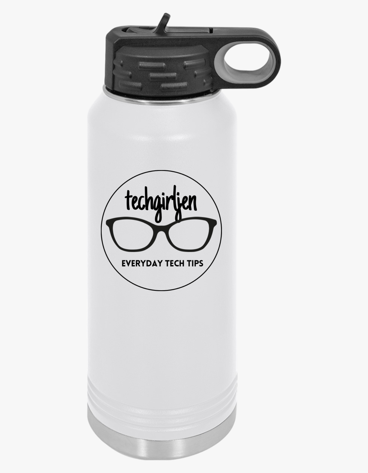 techgirljen Water Bottle - 32oz Reusable Hydration Flask product thumbnail image techgirljen Water Bottle - 32oz Reusable Hydration Flask product thumbnail image