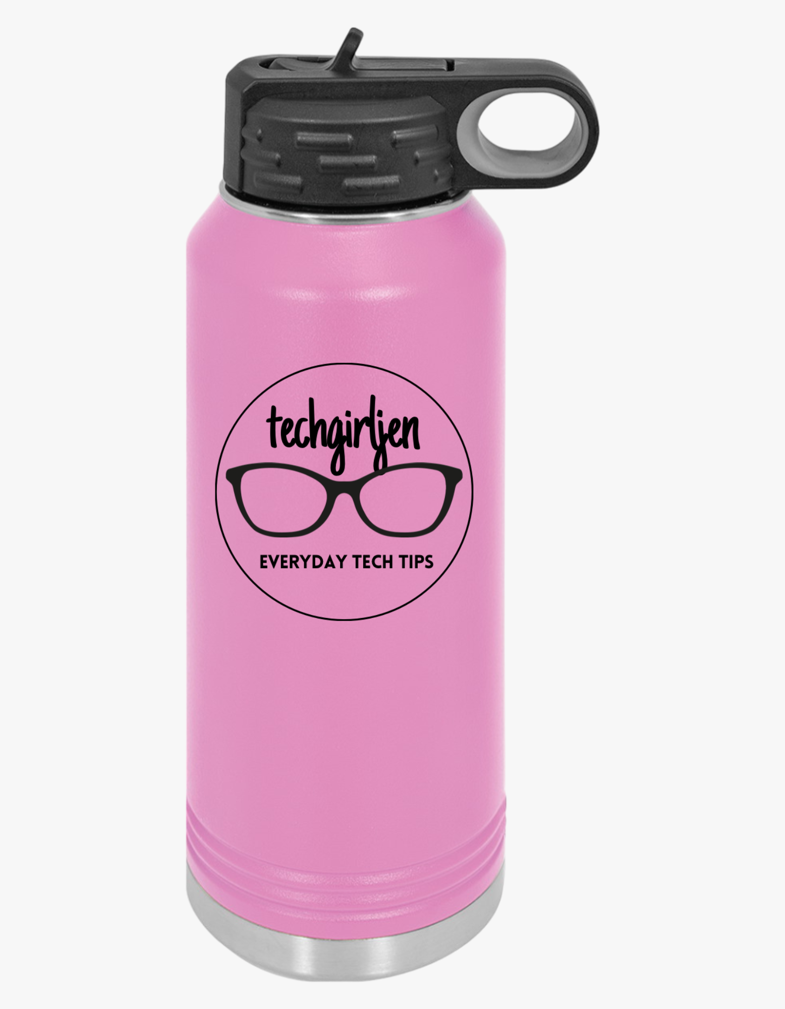 techgirljen Water Bottle - 32oz Reusable Hydration Flask product thumbnail image techgirljen Water Bottle - 32oz Reusable Hydration Flask product thumbnail image