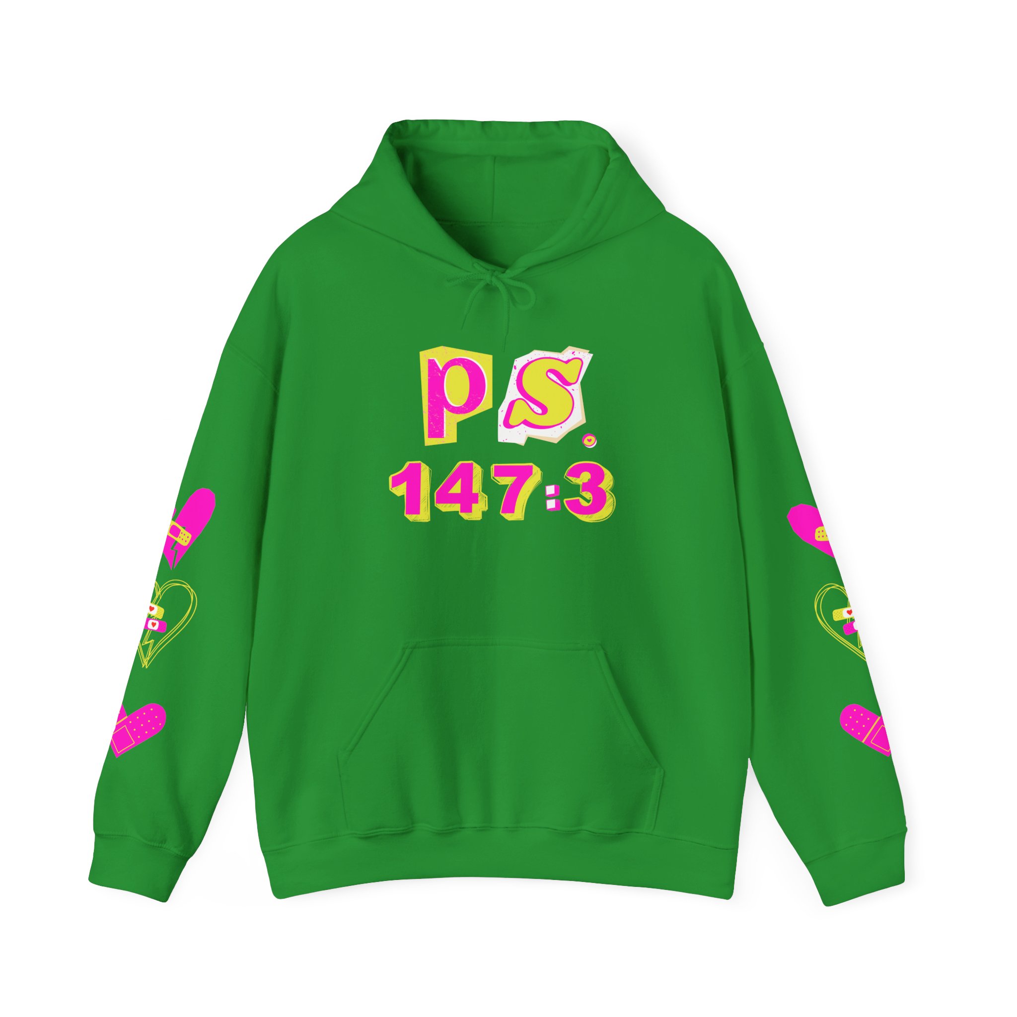 PS. 147:3 Unisex Heavy Blend™ Hooded Sweatshirt product thumbnail image PS. 147:3 Unisex Heavy Blend™ Hooded Sweatshirt product thumbnail image