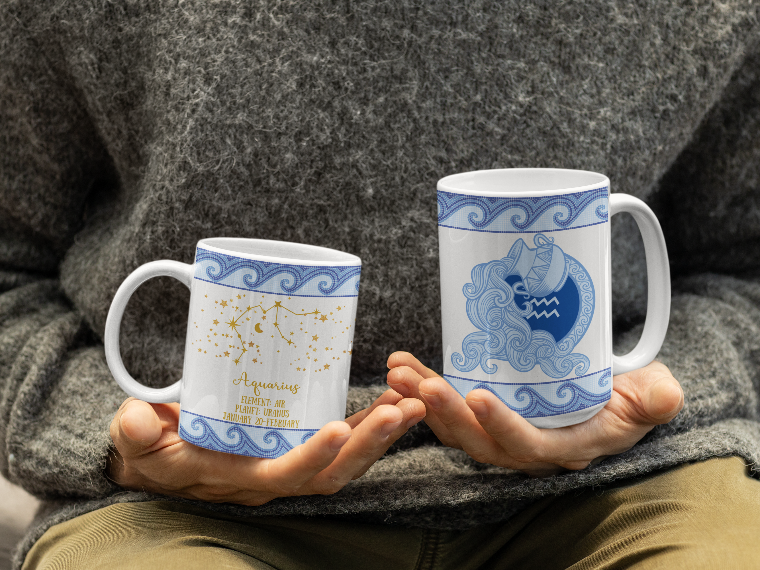Aquarius Blue Mug product thumbnail image Aquarius Blue Mug product thumbnail image