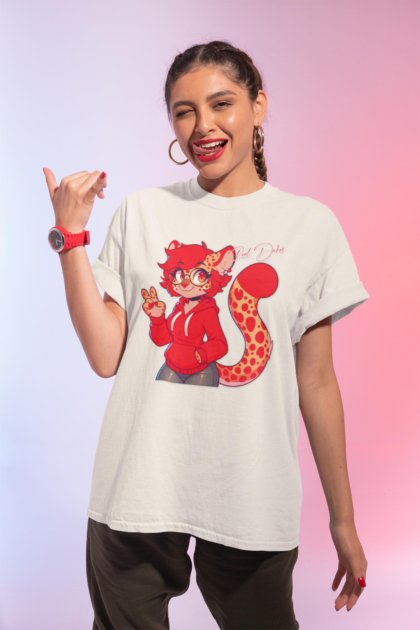Colorful Cat Cartoon Unisex Soft-style T-Shirt, Fun Graphic Tee Comfy Lounge Shirt, Bold Kitty Design product thumbnail image Colorful Cat Cartoon Unisex Soft-style T-Shirt, Fun Graphic Tee Comfy Lounge Shirt, Bold Kitty Design product thumbnail image
