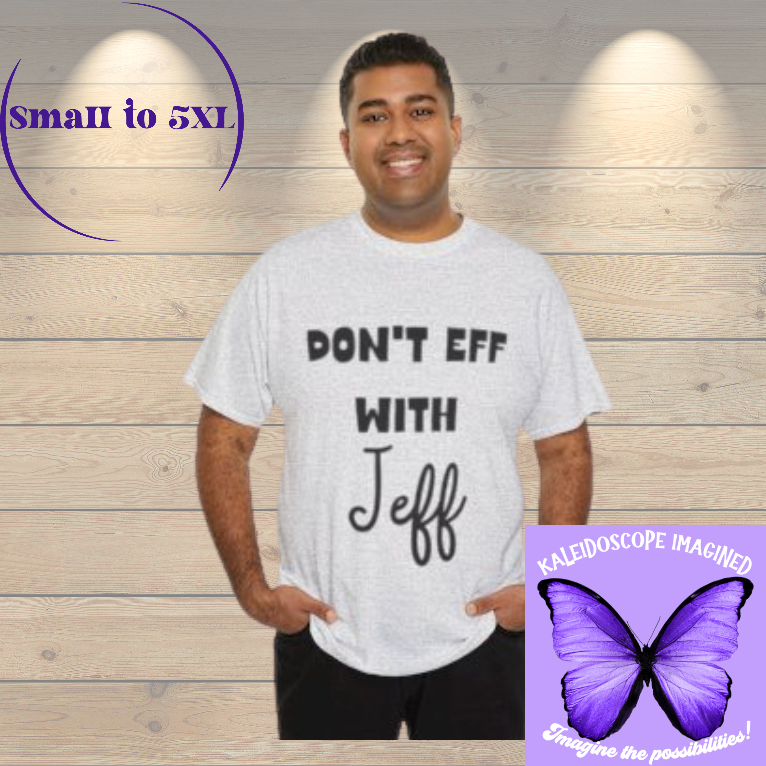 Unisex Tee - Don't eff with Jeff Gift for that Jeff in your life product thumbnail image
