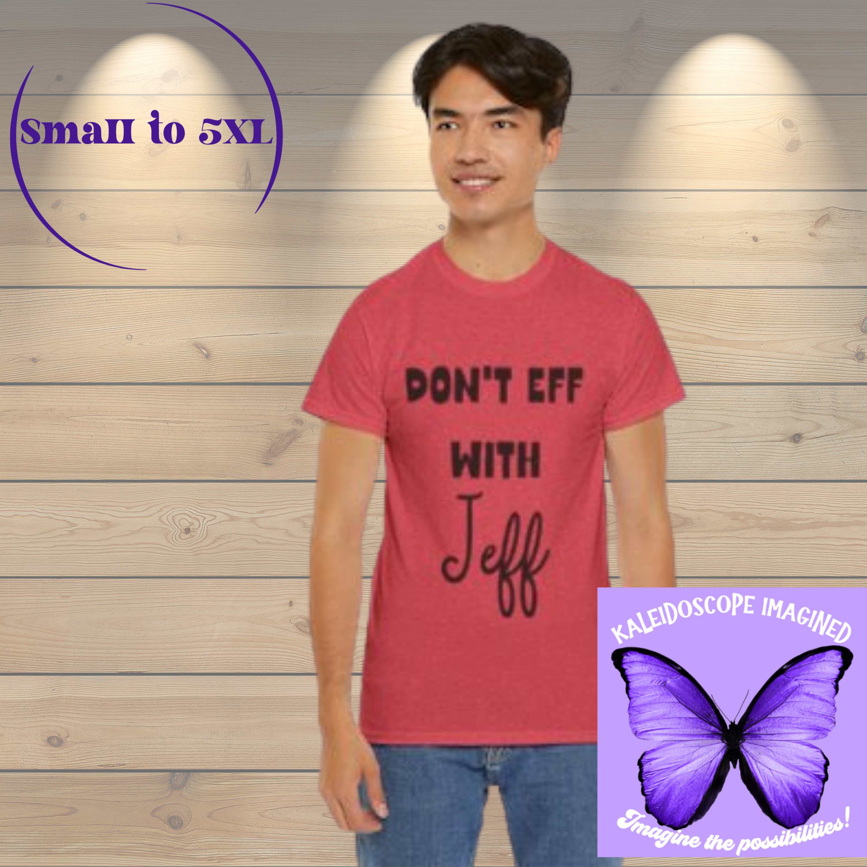 Unisex Tee - Don't eff with Jeff Gift for that Jeff in your life product thumbnail image