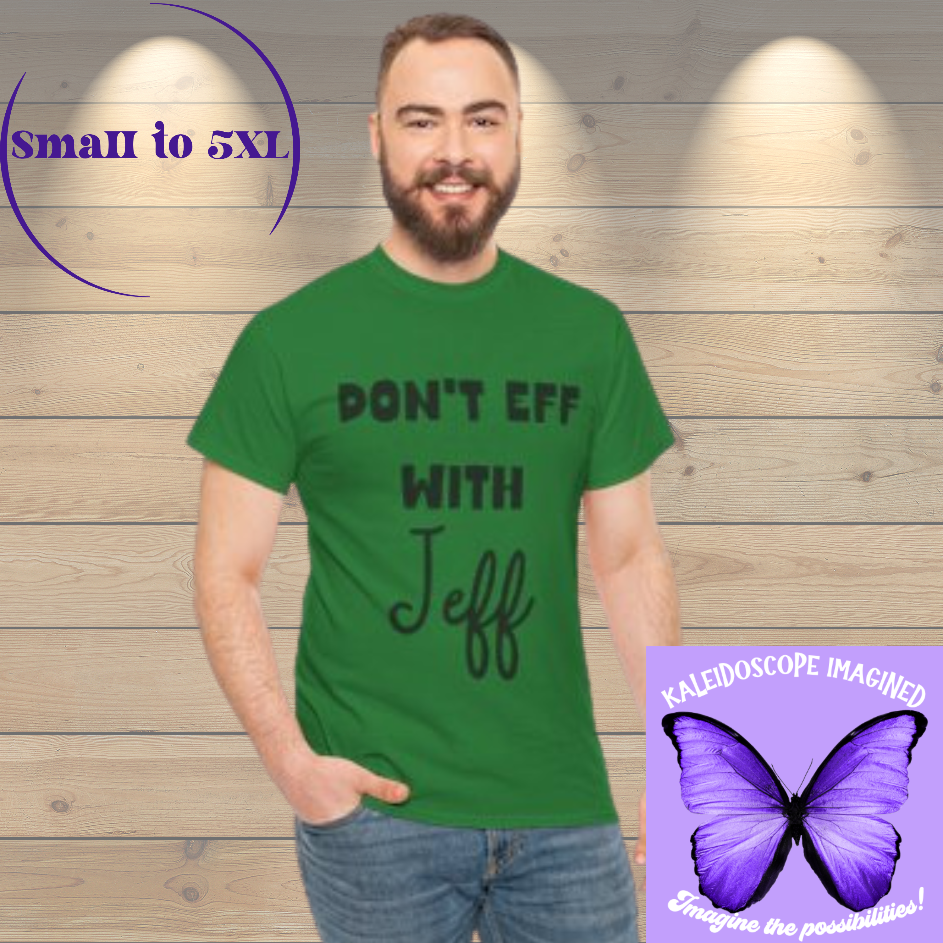 Unisex Tee - Don't eff with Jeff Gift for that Jeff in your life product thumbnail image