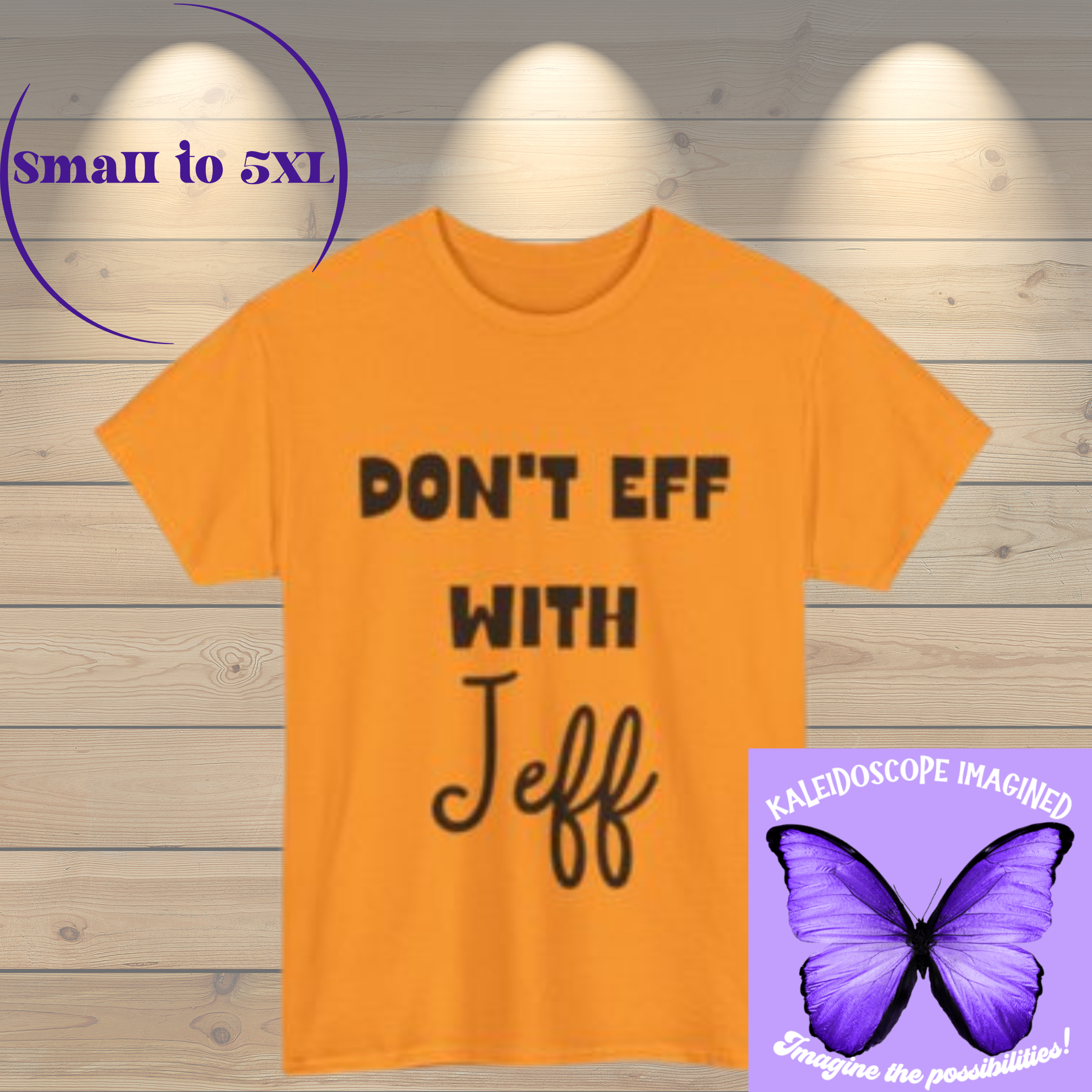 Unisex Tee - Don't eff with Jeff Gift for that Jeff in your life product thumbnail image Unisex Tee - Don't eff with Jeff Gift for that Jeff in your life product thumbnail image
