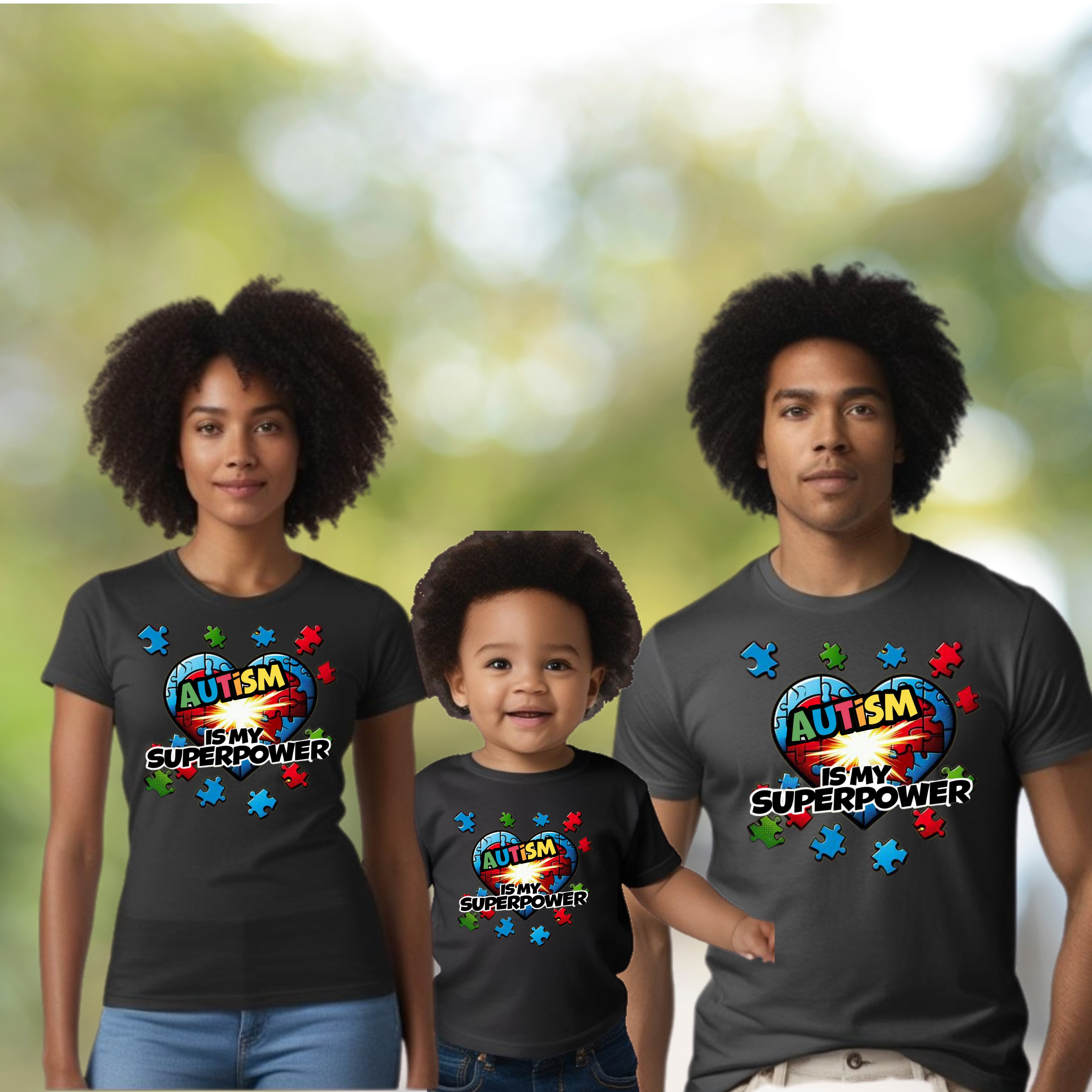 "AUTISM IS MY SUPER POWER'- Autism Awareness Tee