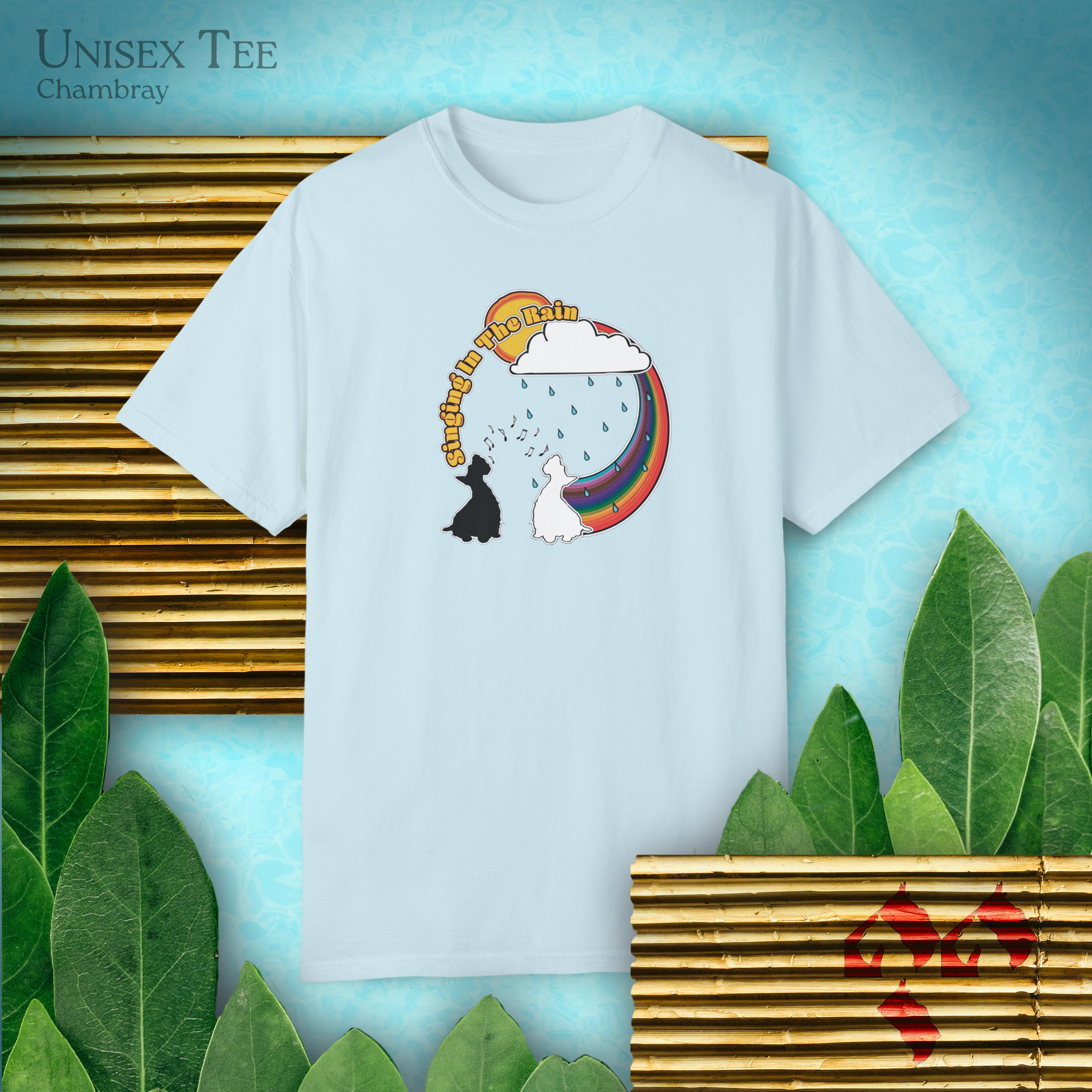 Unisex Scottie Tee - Singing In The Rain product thumbnail image