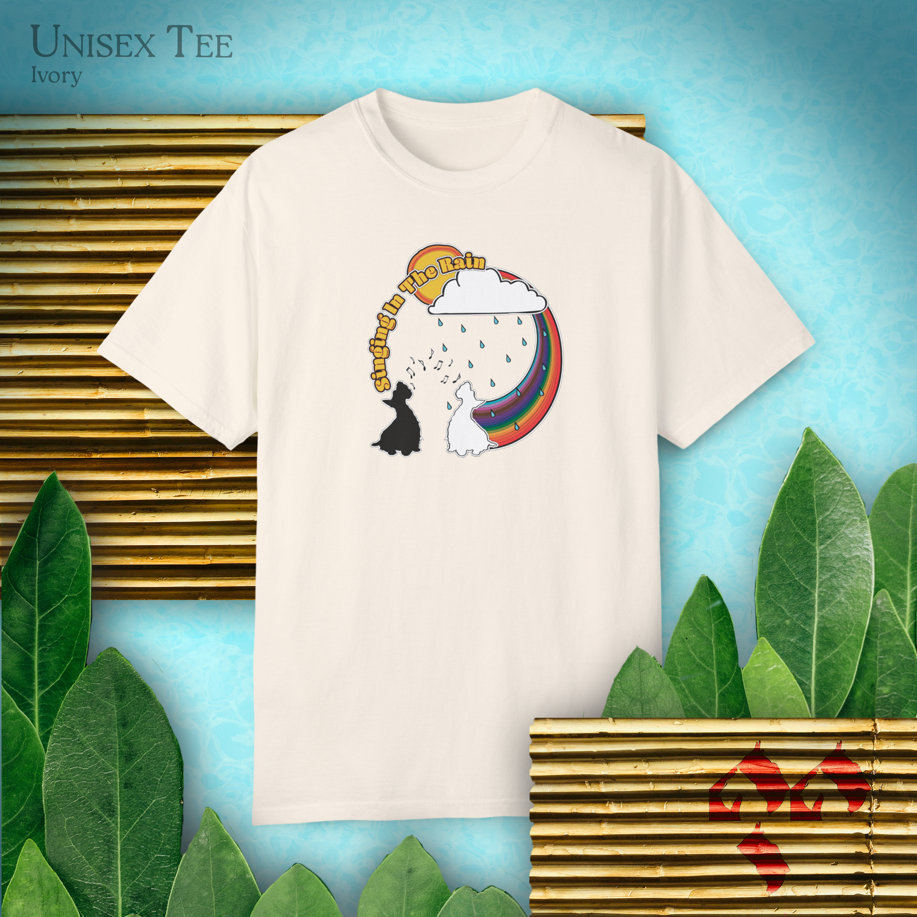Unisex Scottie Tee - Singing In The Rain product thumbnail image Unisex Scottie Tee - Singing In The Rain product thumbnail image