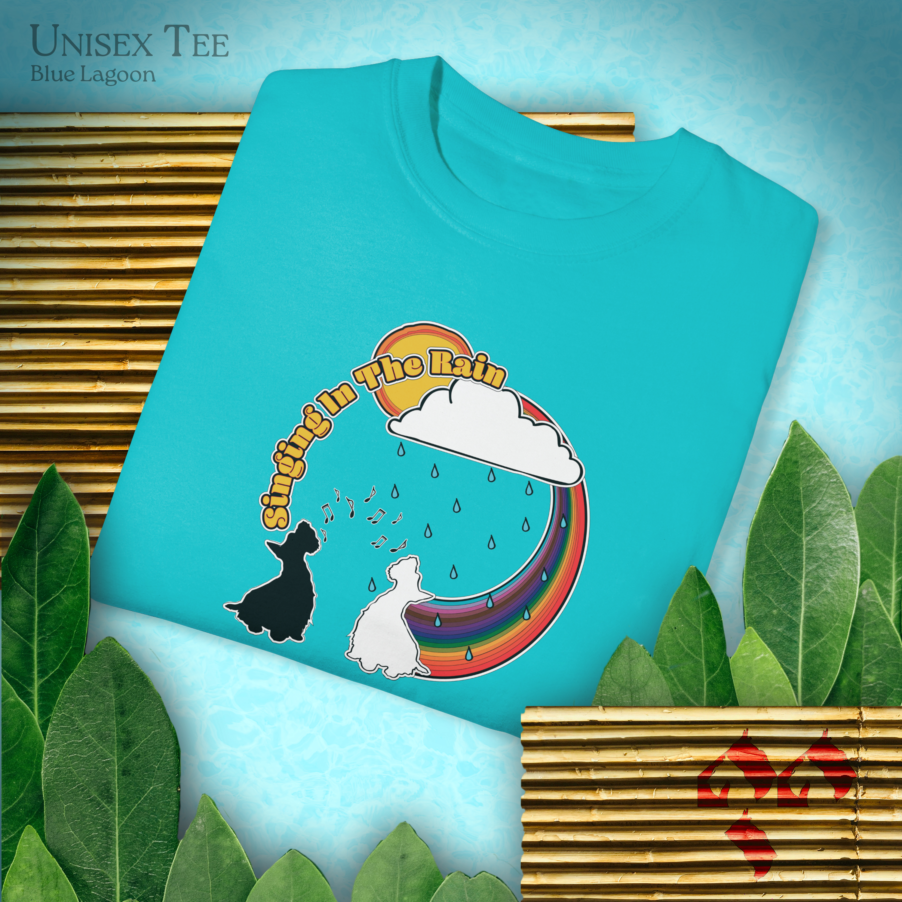 Unisex Scottie Tee - Singing In The Rain product thumbnail image Unisex Scottie Tee - Singing In The Rain product thumbnail image