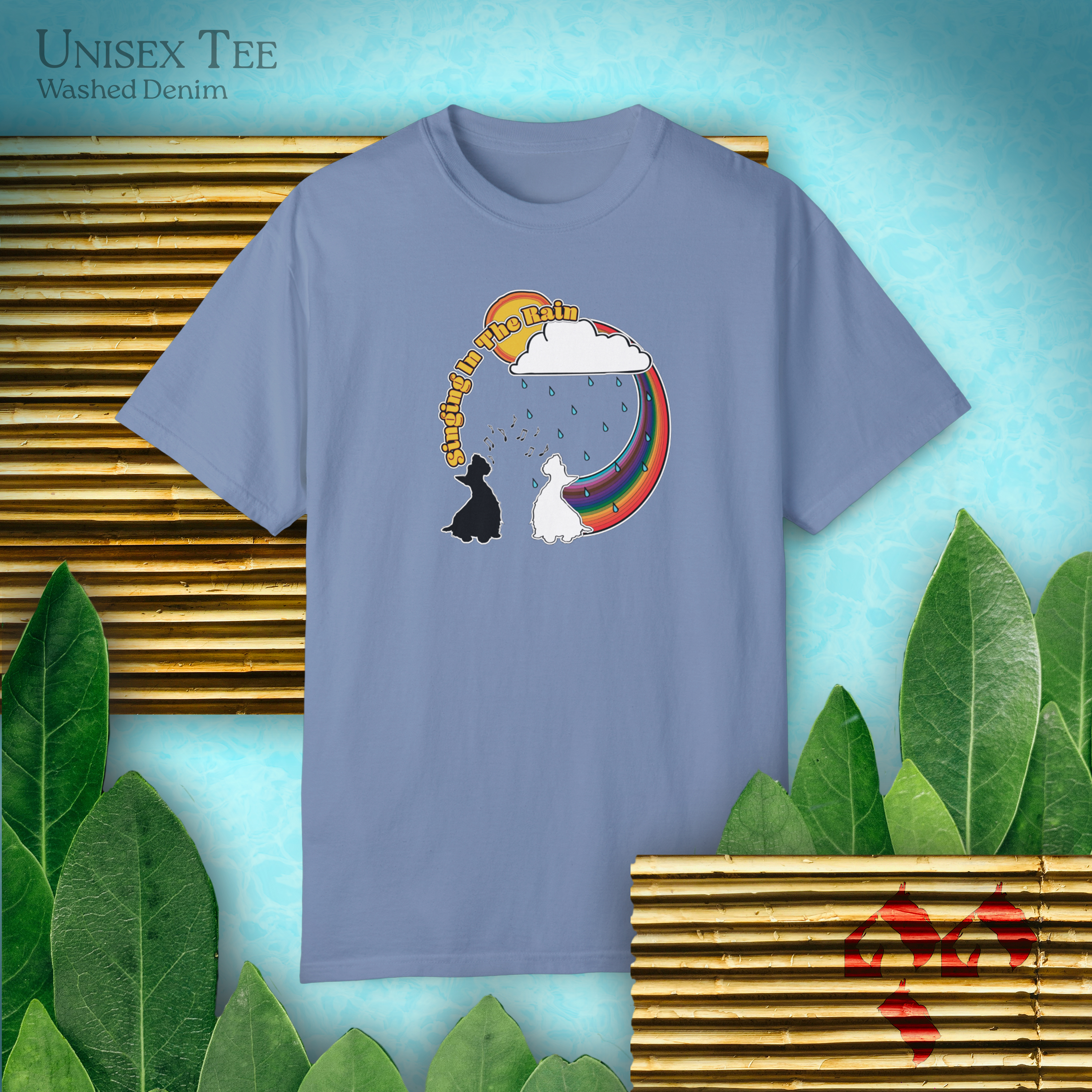 Unisex Scottie Tee - Singing In The Rain product thumbnail image Unisex Scottie Tee - Singing In The Rain product thumbnail image