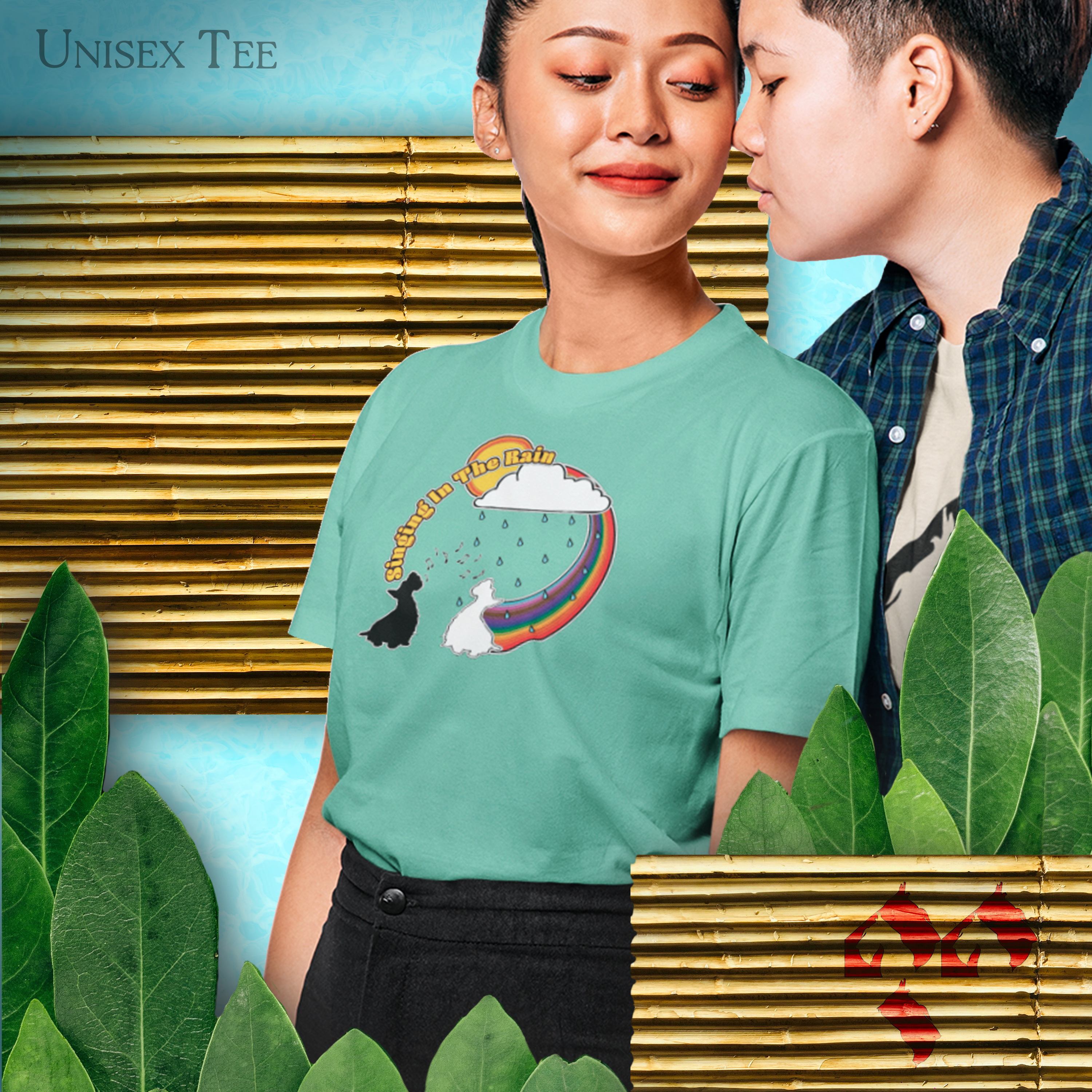 Unisex Scottie Tee - Singing In The Rain