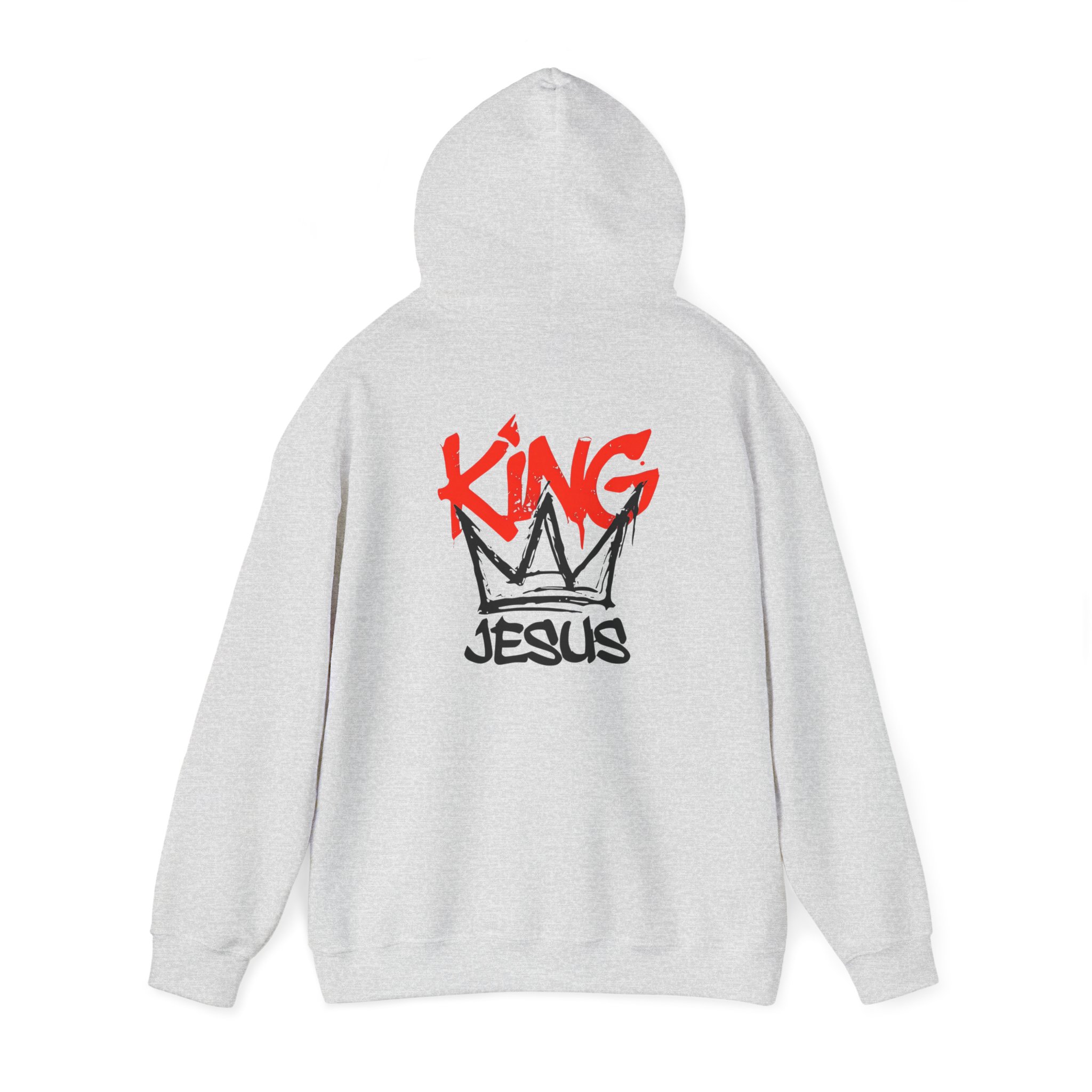 King Jesus Unisex Heavy Blend™ Hooded Sweatshirt product thumbnail image King Jesus Unisex Heavy Blend™ Hooded Sweatshirt product thumbnail image