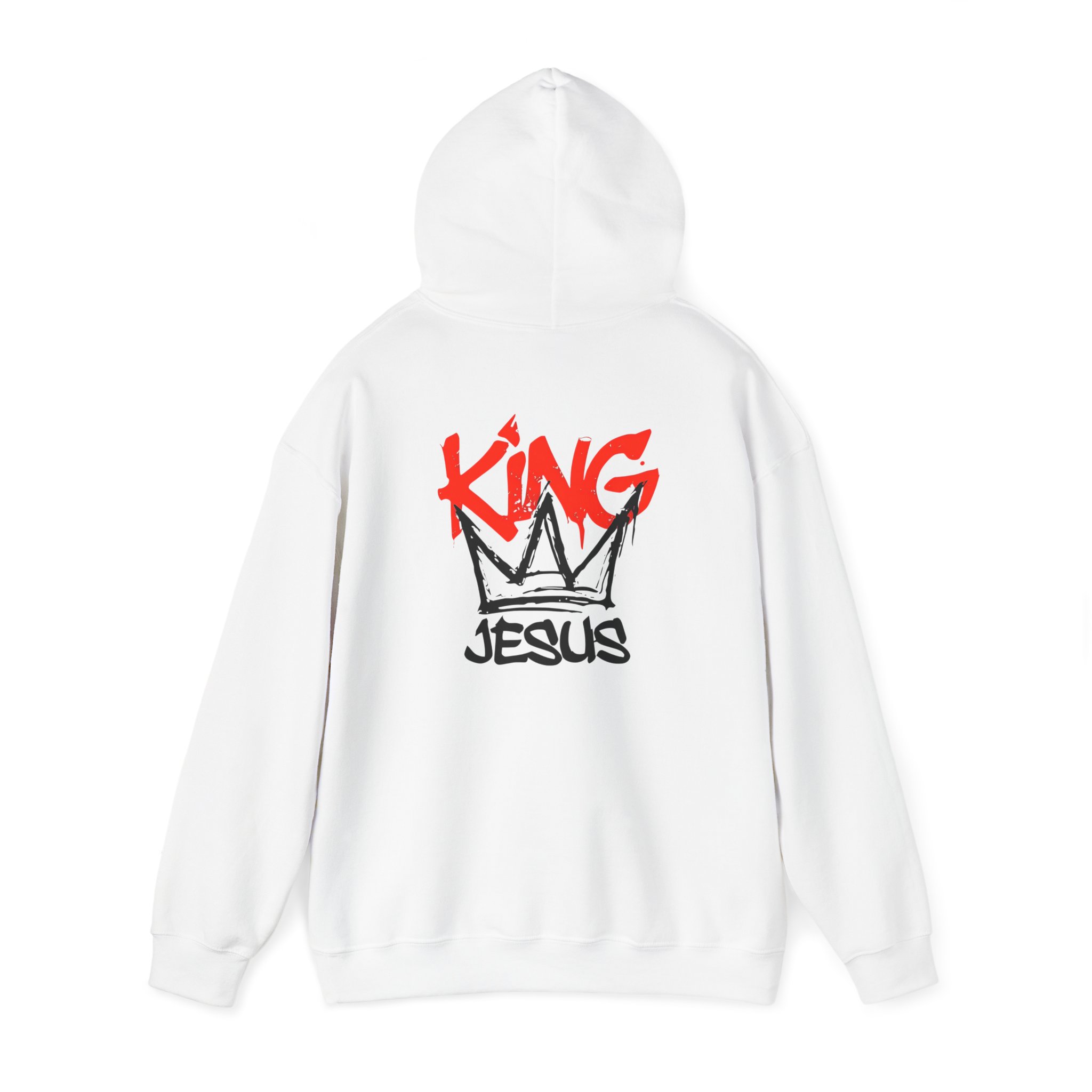 King Jesus Unisex Heavy Blend™ Hooded Sweatshirt product thumbnail image King Jesus Unisex Heavy Blend™ Hooded Sweatshirt product thumbnail image