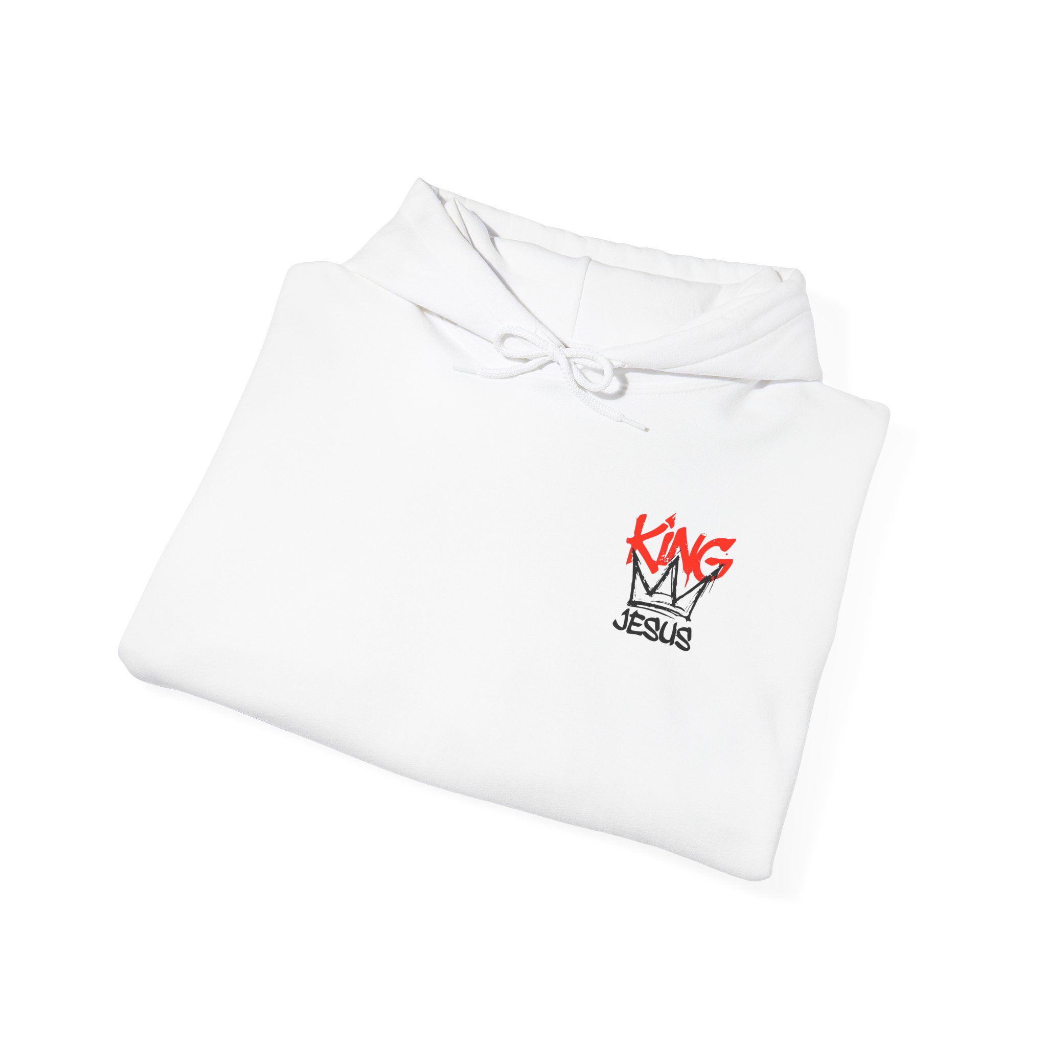 King Jesus Unisex Heavy Blend™ Hooded Sweatshirt product thumbnail image King Jesus Unisex Heavy Blend™ Hooded Sweatshirt product thumbnail image