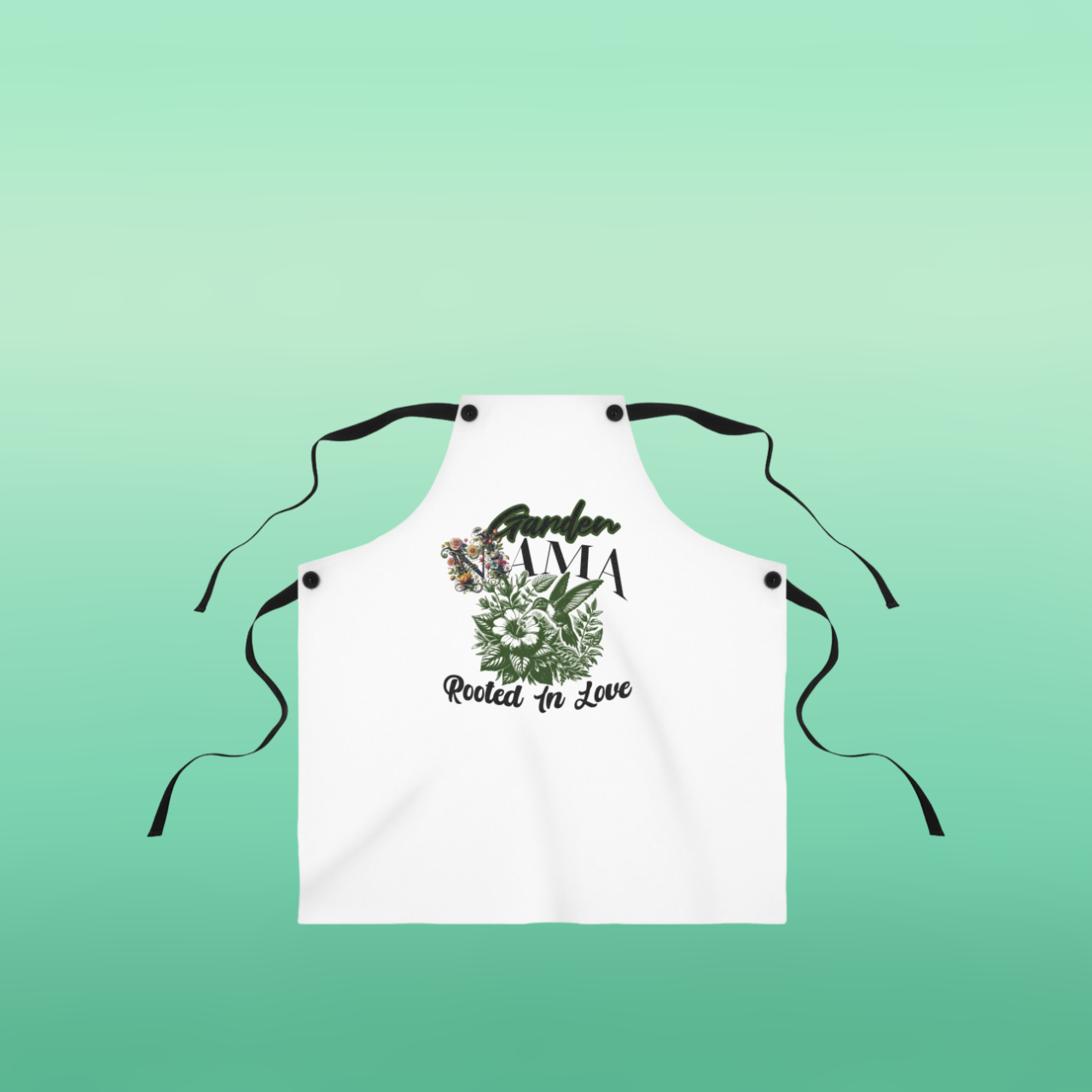 Garden Mama - Rooted in Love Apron product thumbnail image Garden Mama - Rooted in Love Apron product thumbnail image