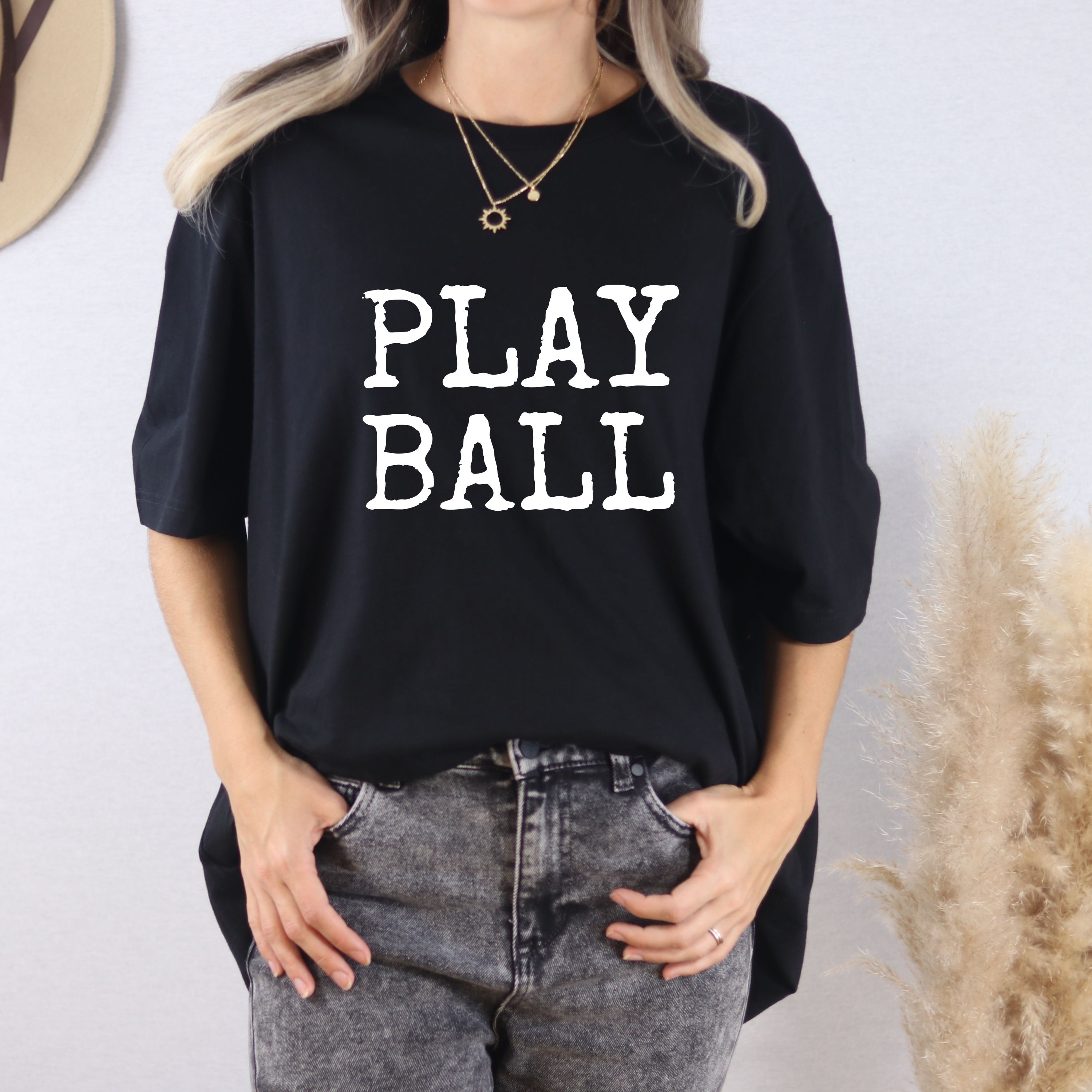 Play Ball Adult Tee product thumbnail image Play Ball Adult Tee product thumbnail image