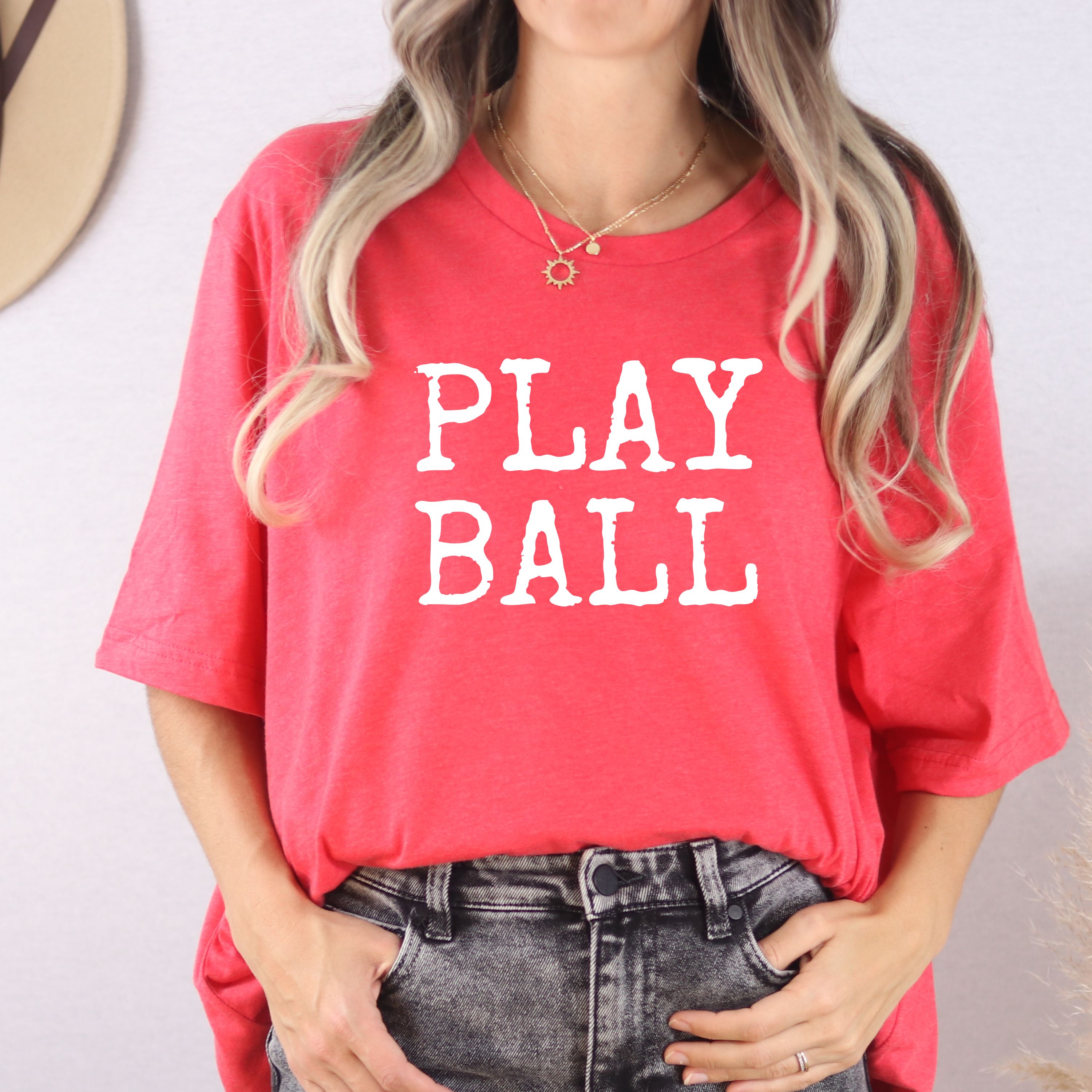 Play Ball Adult Tee product thumbnail image Play Ball Adult Tee product thumbnail image