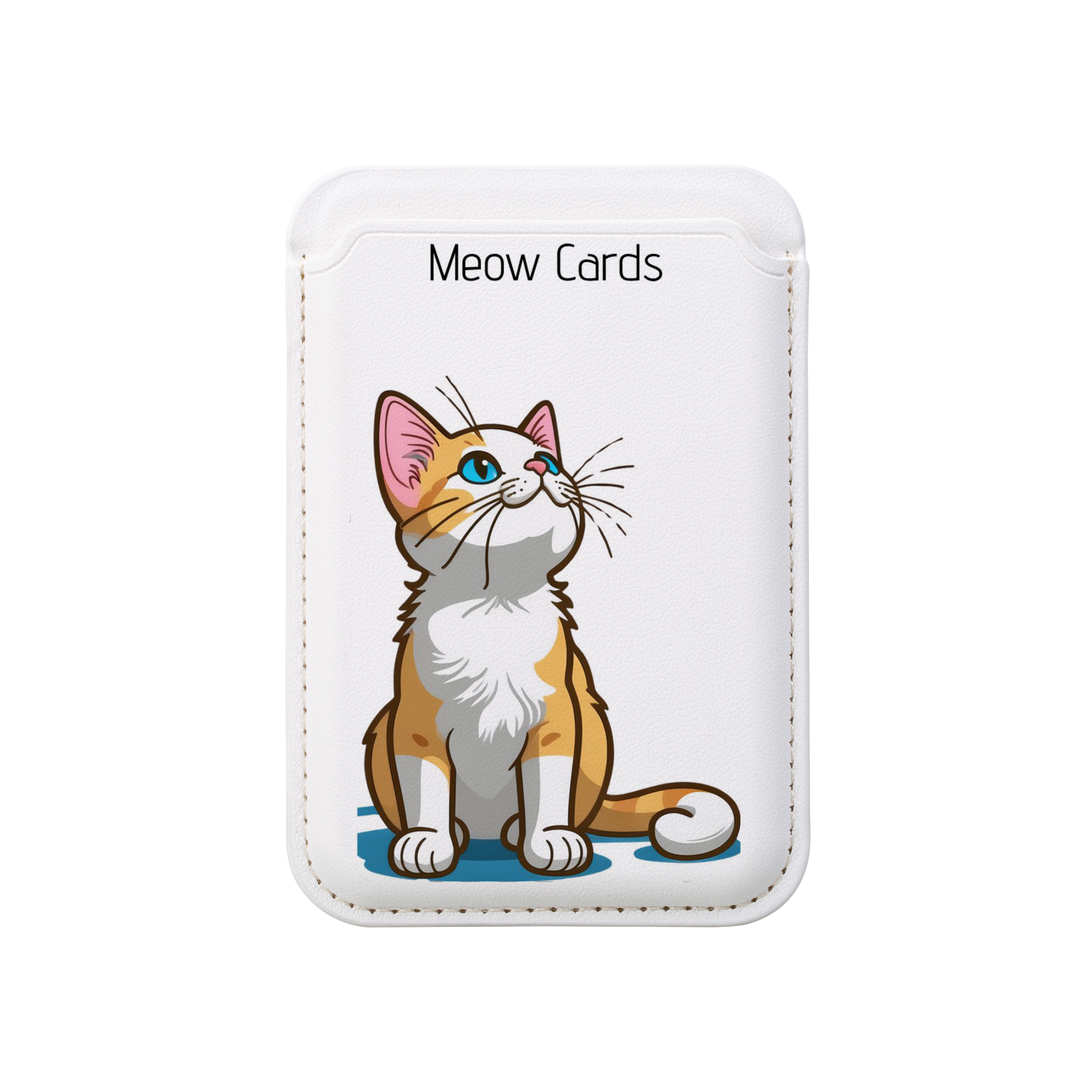 Purrfectly Sleek – Vegan MagSafe Wallet With Meow Power  product thumbnail image