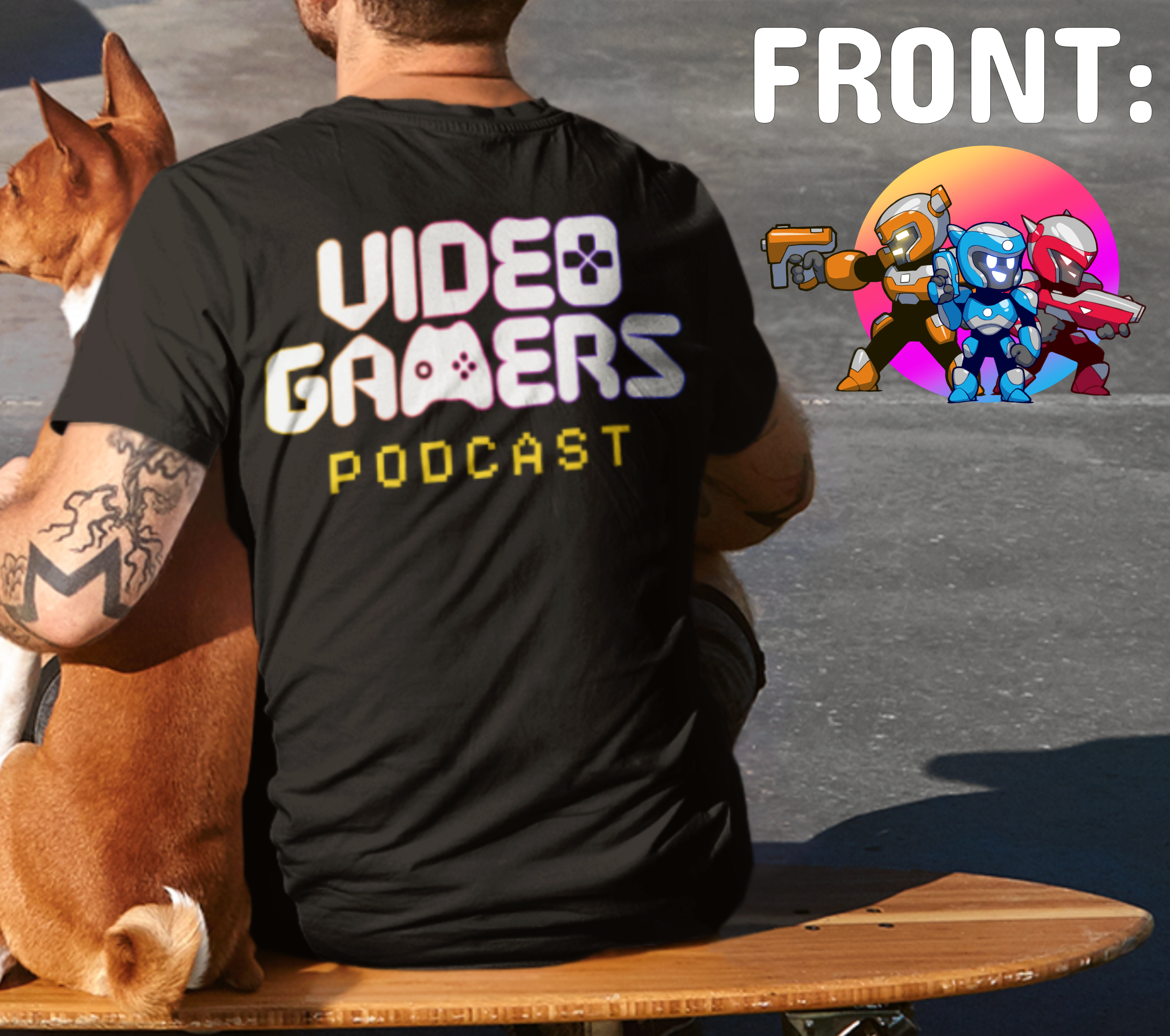 Video Gamers Podcast 1st Edition Tee product thumbnail image Video Gamers Podcast 1st Edition Tee product thumbnail image