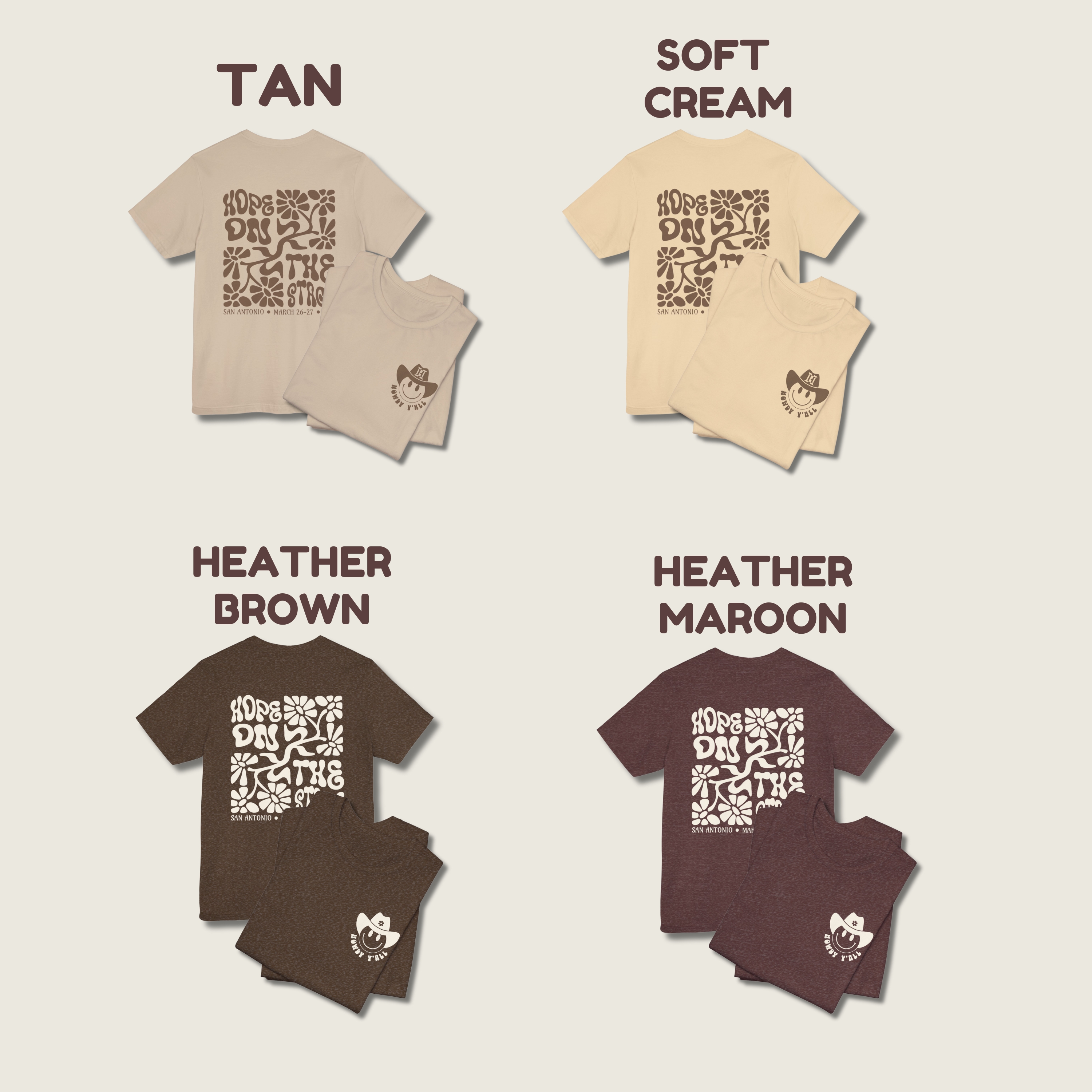 Hobi HOTS Cowboy UNISEX BELLA CANVAS Lightweight Tee, Printed on FRONT and BACK, Designed for ARMY, by ARMY product thumbnail image Hobi HOTS Cowboy UNISEX BELLA CANVAS Lightweight Tee, Printed on FRONT and BACK, Designed for ARMY, by ARMY product thumbnail image