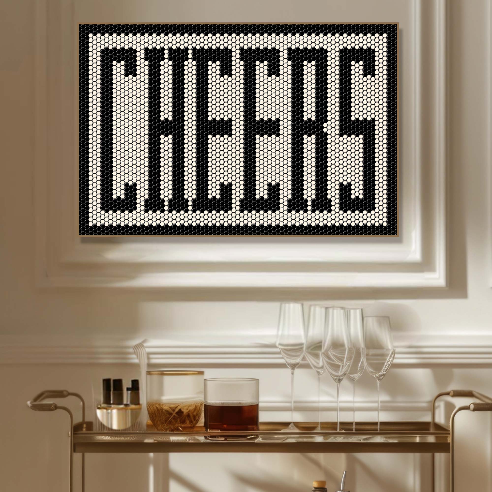 CHEERS "Tile" Unframed Art Print