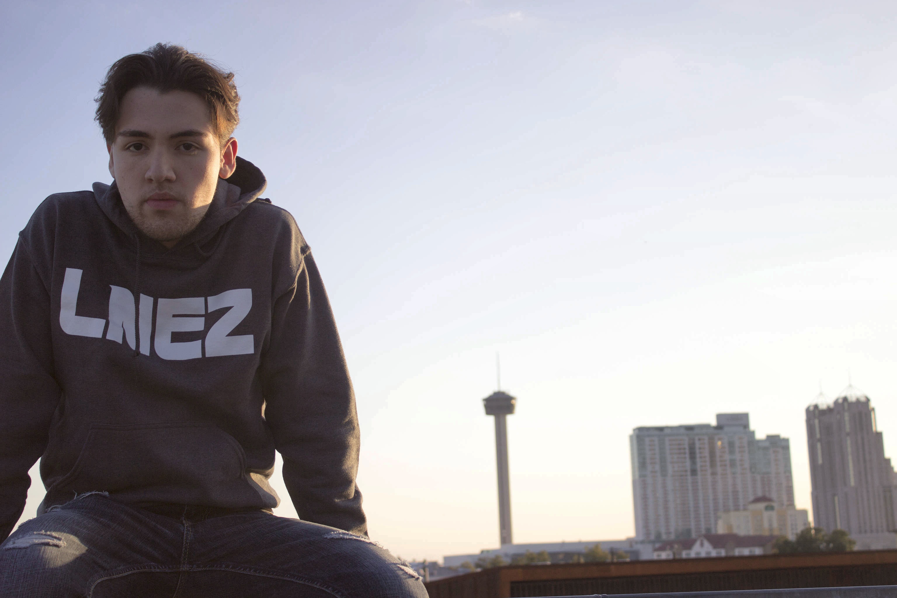 LNEZ Box Logo Hoodie product thumbnail image