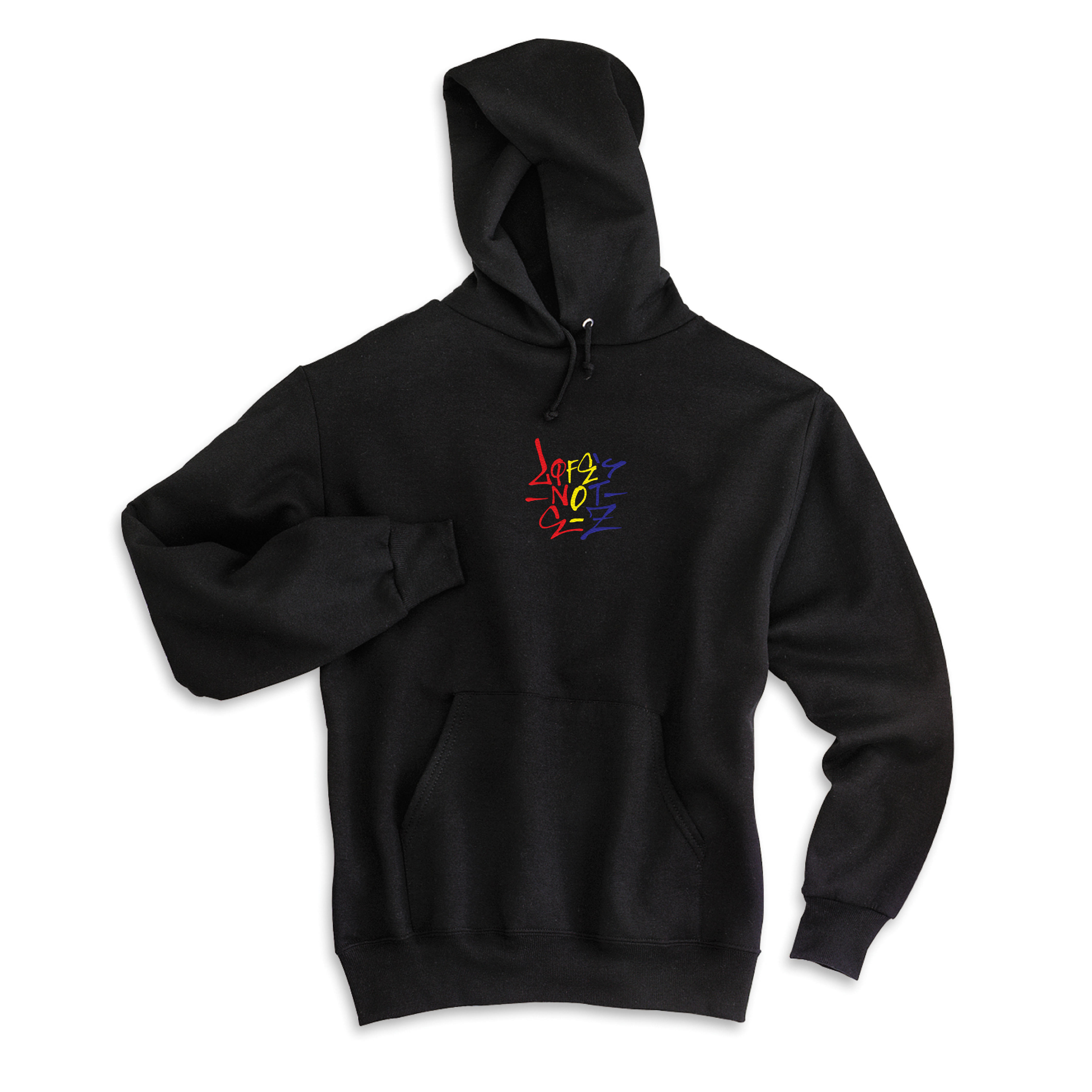 Life's Not E-Z Embroidered Hoodie product thumbnail image Life's Not E-Z Embroidered Hoodie product thumbnail image