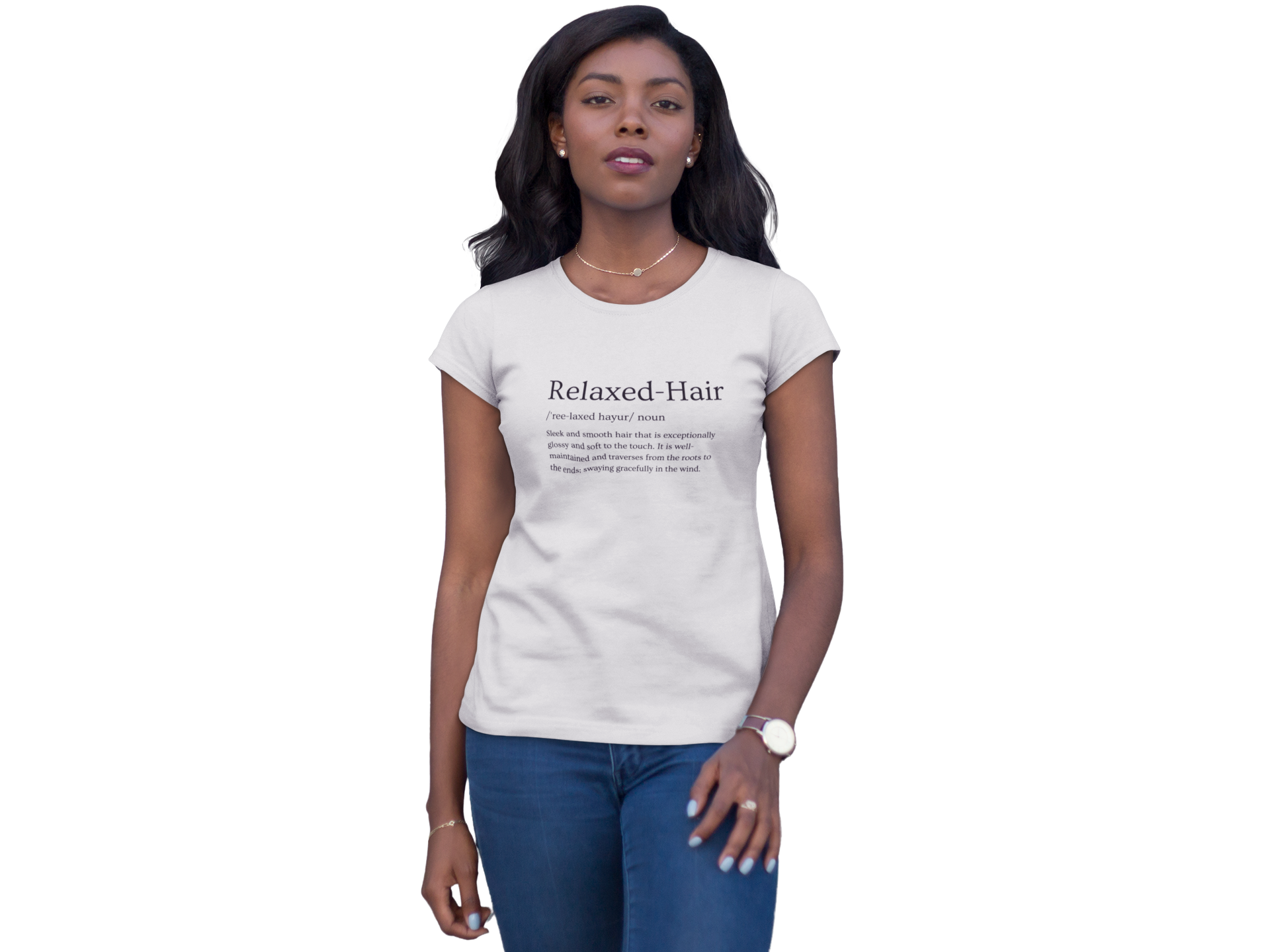 Simple "Relaxed Hair" Definition Shirt for Relaxed Hair product thumbnail image Simple "Relaxed Hair" Definition Shirt for Relaxed Hair product thumbnail image
