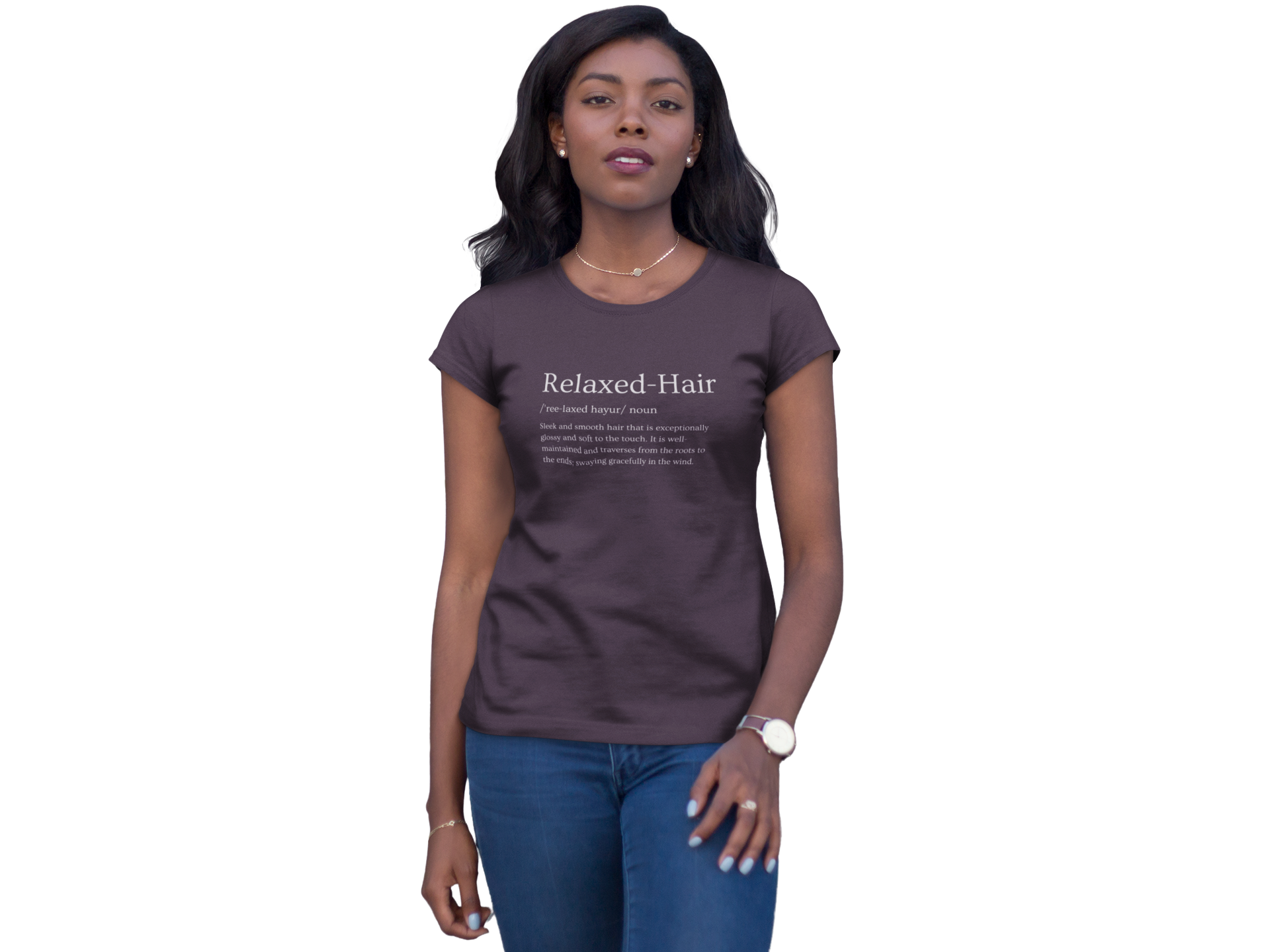 Simple "Relaxed Hair" Definition Shirt for Relaxed Hair product thumbnail image Simple "Relaxed Hair" Definition Shirt for Relaxed Hair product thumbnail image