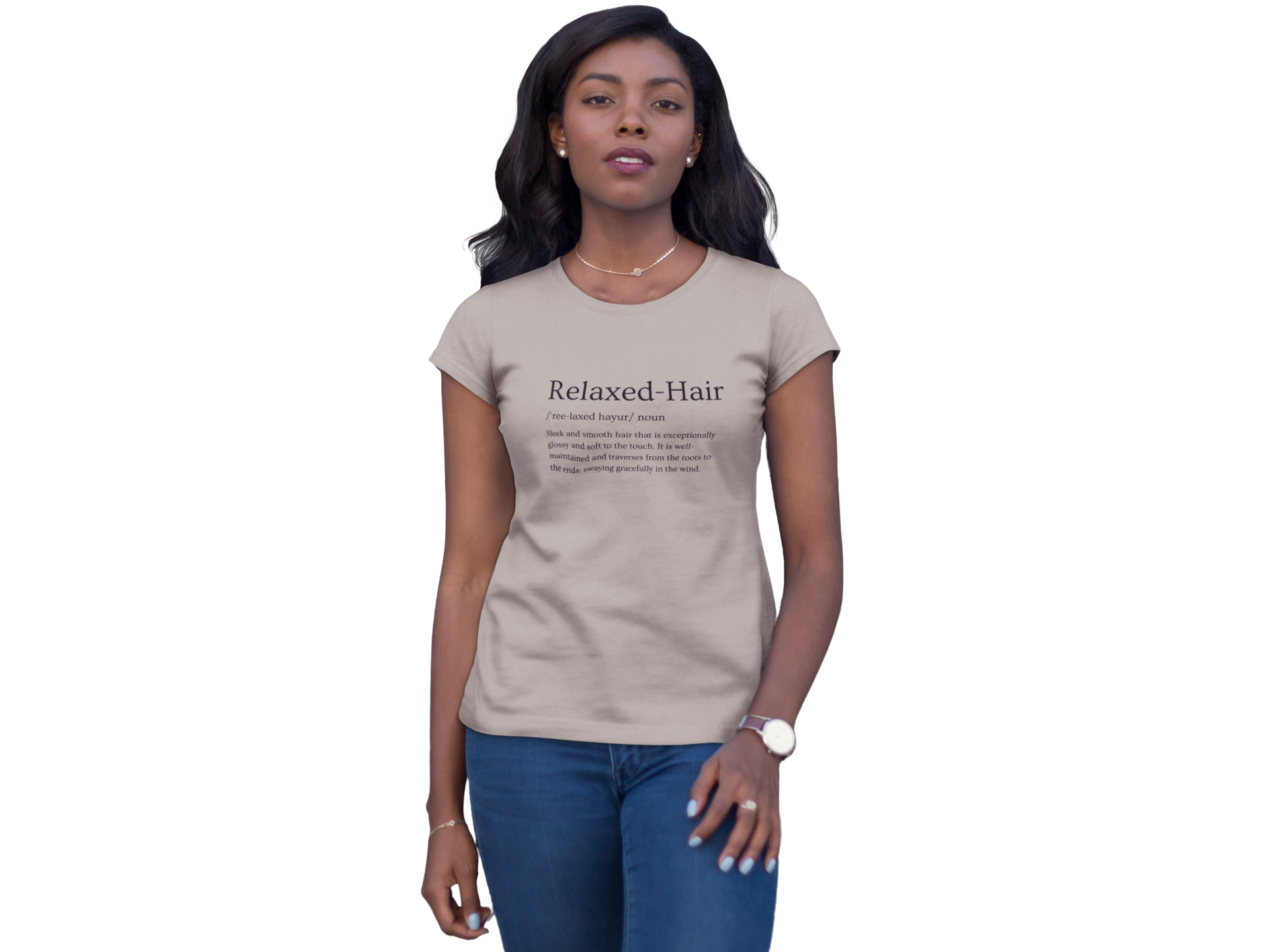 Simple "Relaxed Hair" Definition Shirt for Relaxed Hair product thumbnail image
