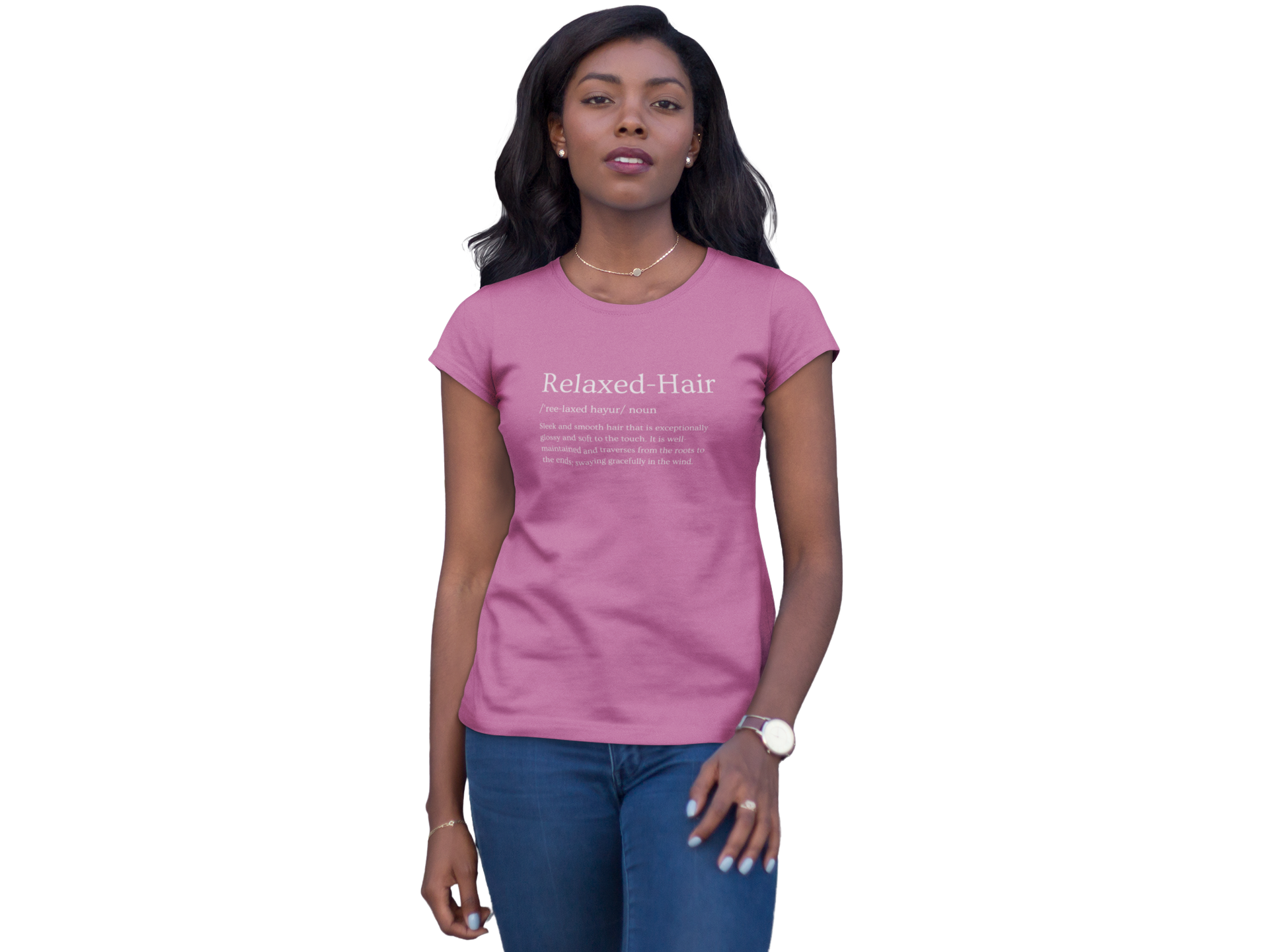 Simple "Relaxed Hair" Definition Shirt for Relaxed Hair product thumbnail image