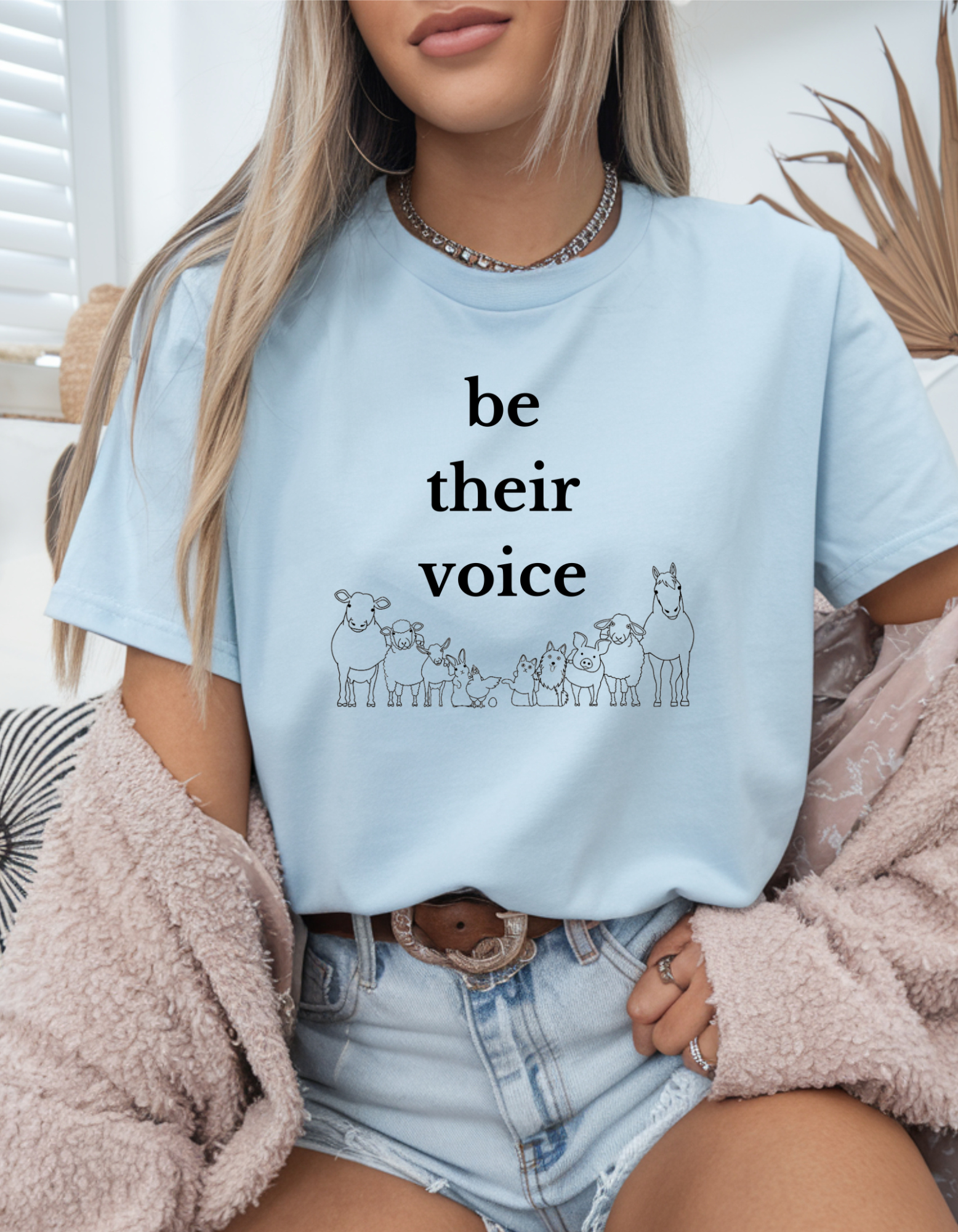 Be Their Voice Animal Welfare Tee product thumbnail image