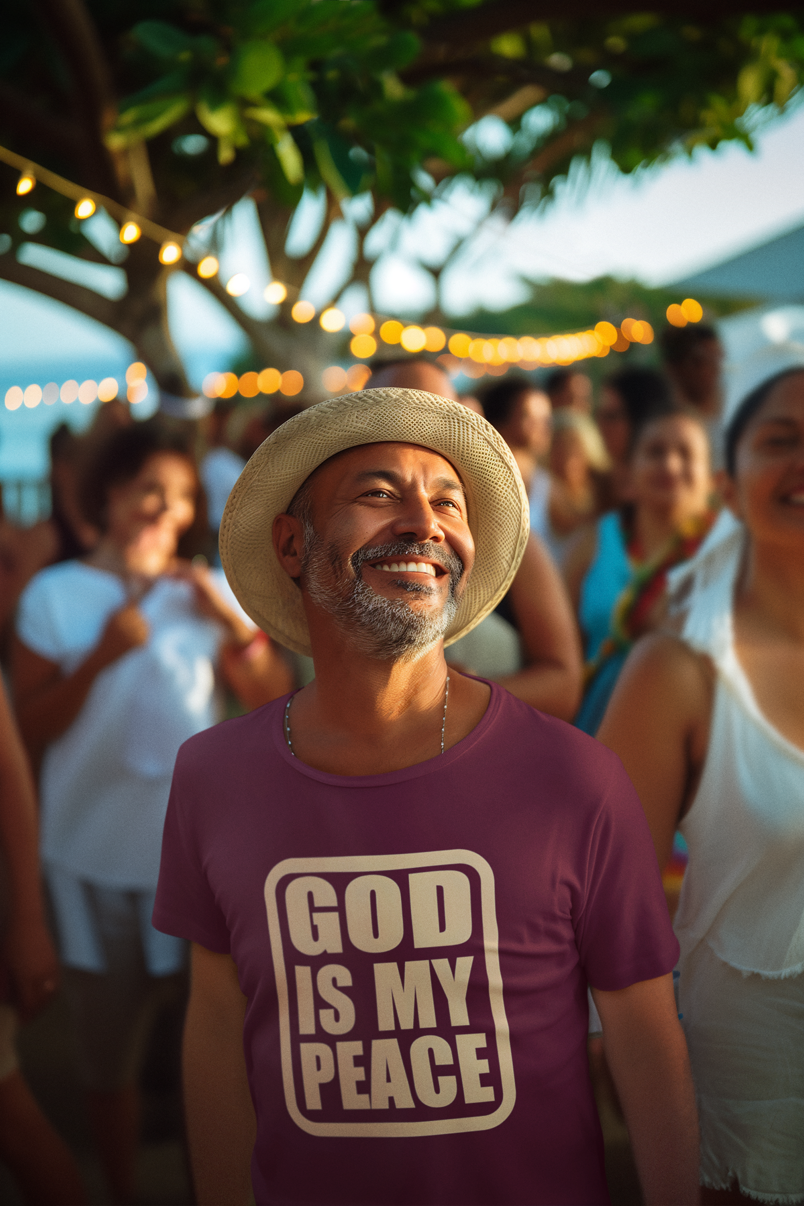 'God Is My Peace' Inspirational Tee product thumbnail image 'God Is My Peace' Inspirational Tee product thumbnail image