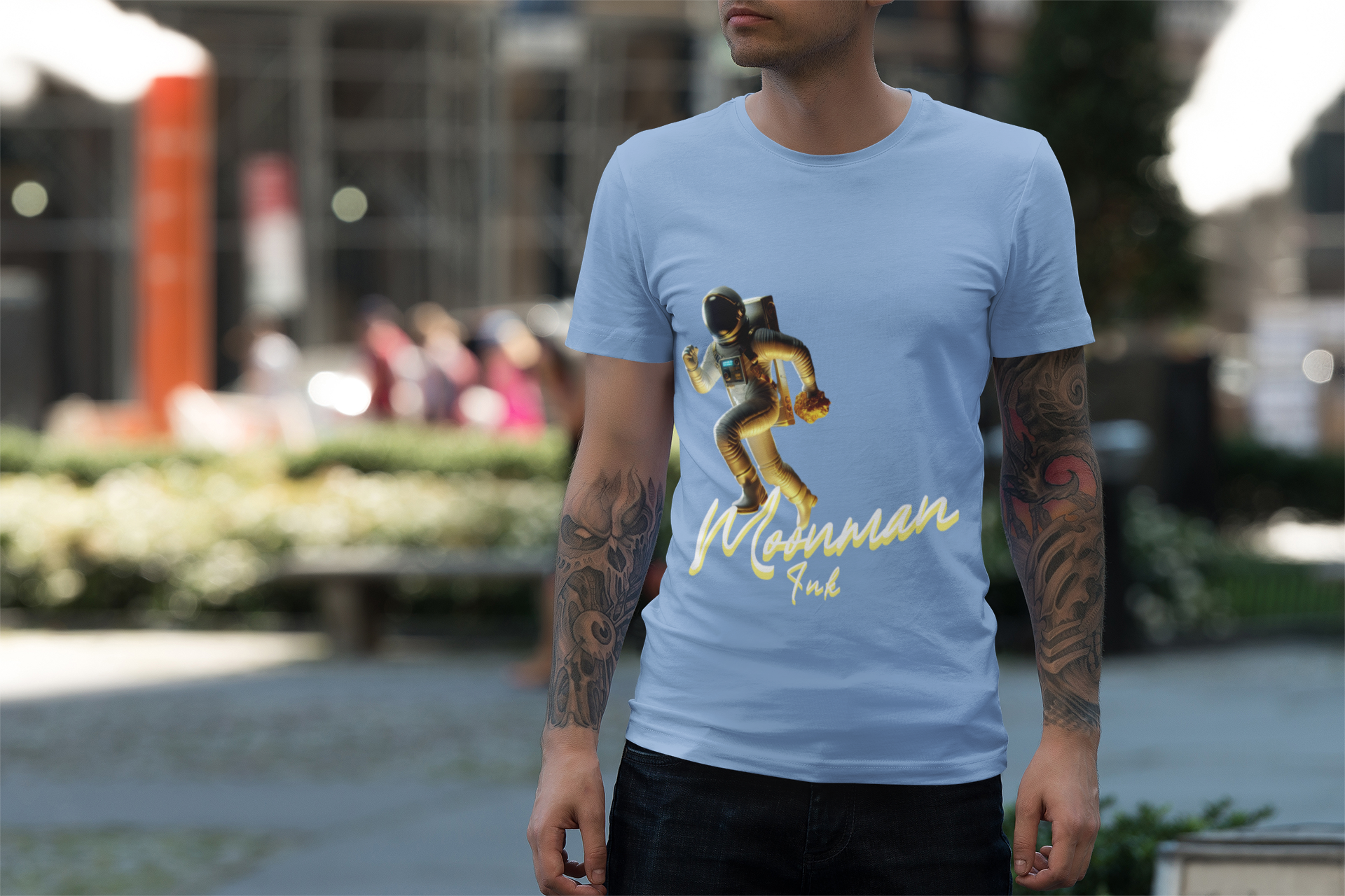Moonman Ink Astronaut Adventures T-Shirt product thumbnail image Moonman Ink Astronaut Adventures T-Shirt product thumbnail image