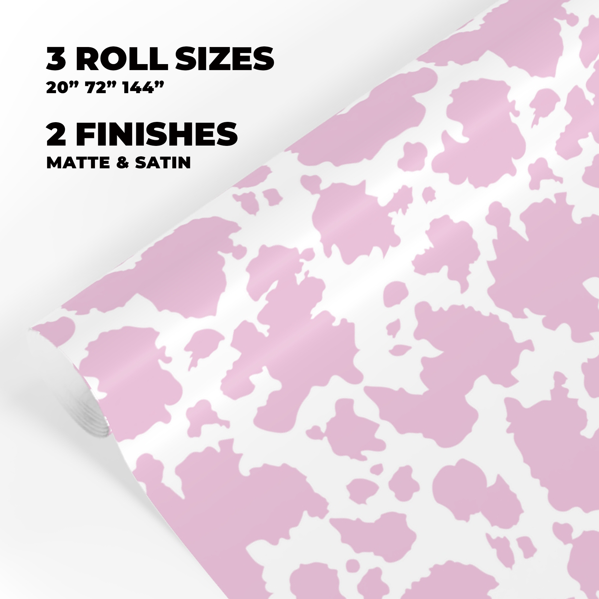 Cow Print Gift Wrap in Ballerina product thumbnail image Cow Print Gift Wrap in Ballerina product thumbnail image