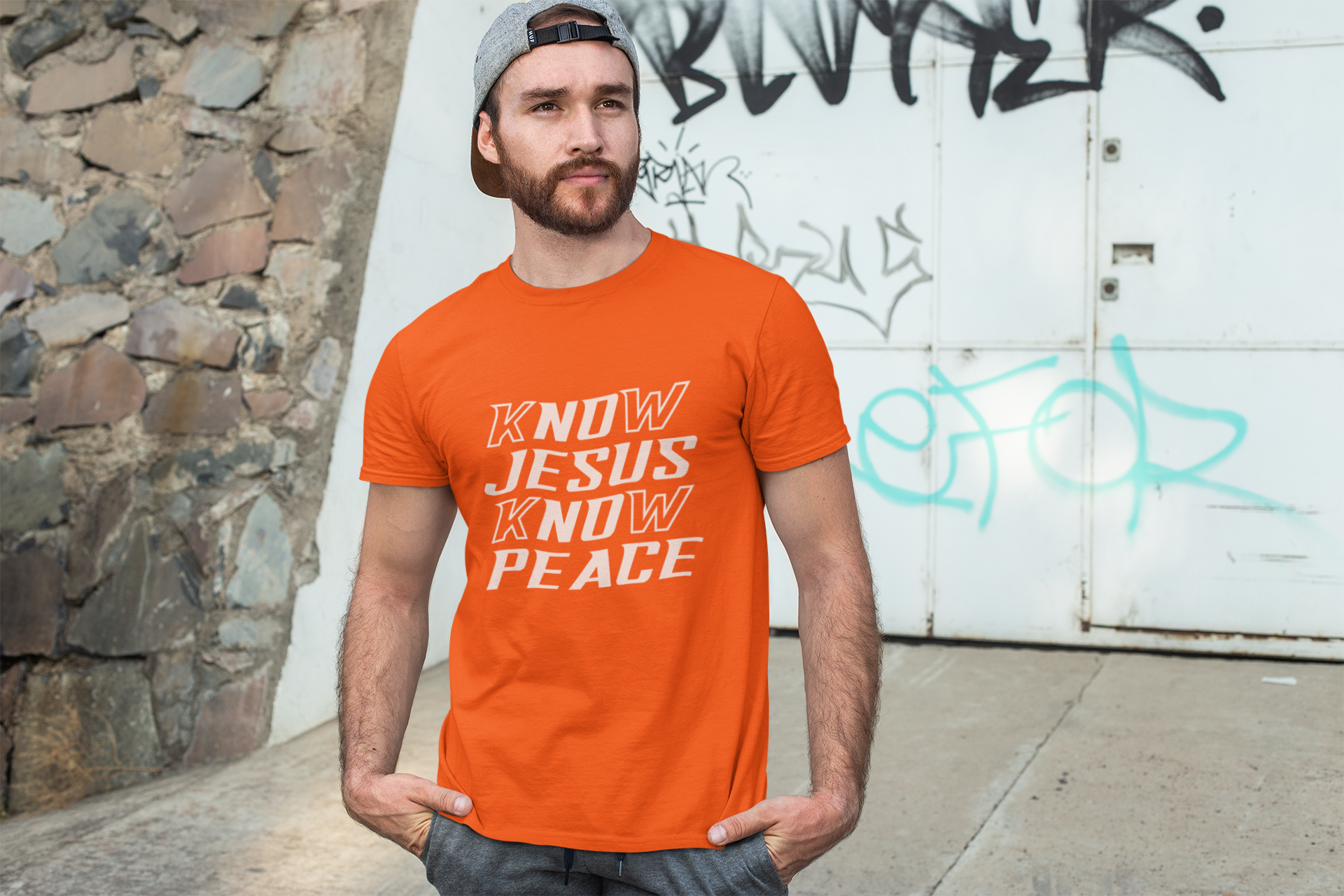 Know Jesus Know Peace Unisex Softstyle T-Shirt - Faith & Spirituality Apparel Know Jesus Know Peace Unisex Softstyle T-Shirt - Faith & Spirituality Apparel