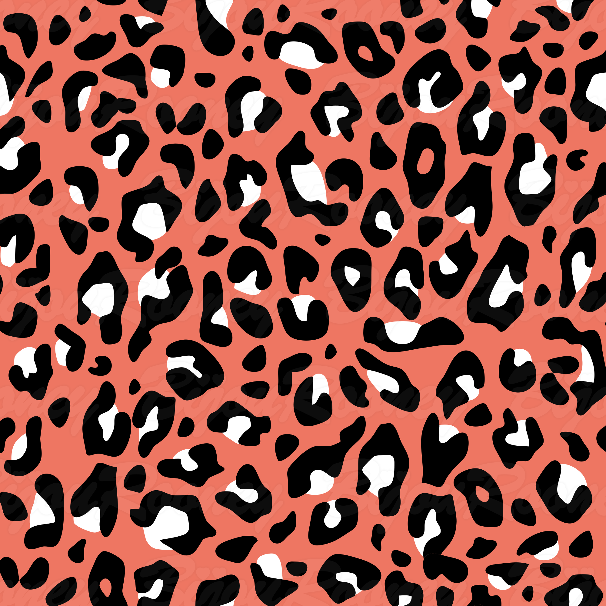Leopard Print Gift Wrap in Grapefruit product thumbnail image Leopard Print Gift Wrap in Grapefruit product thumbnail image